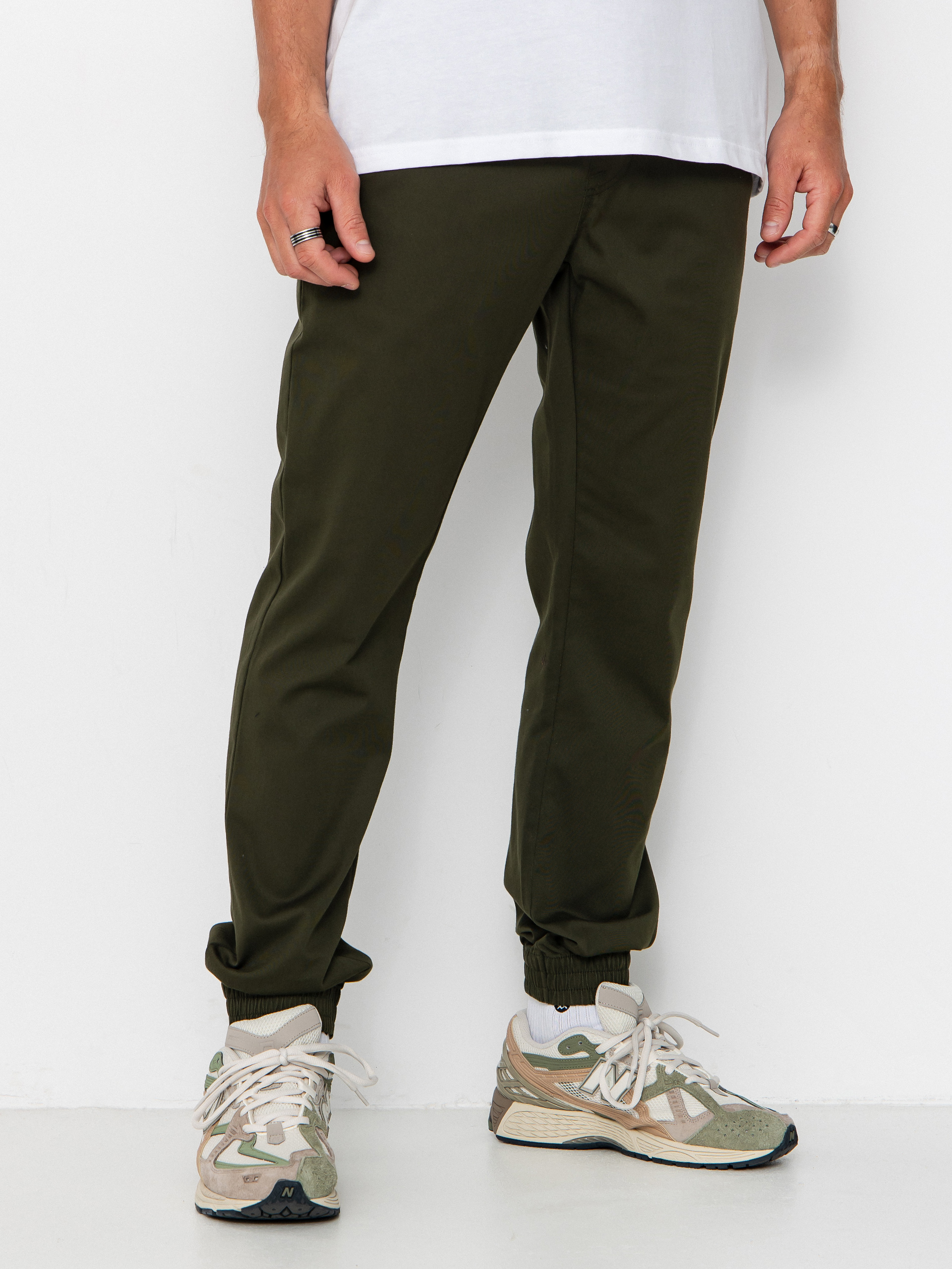 Volcom Frickin Slim Jogger Kisnadrág (dark green)