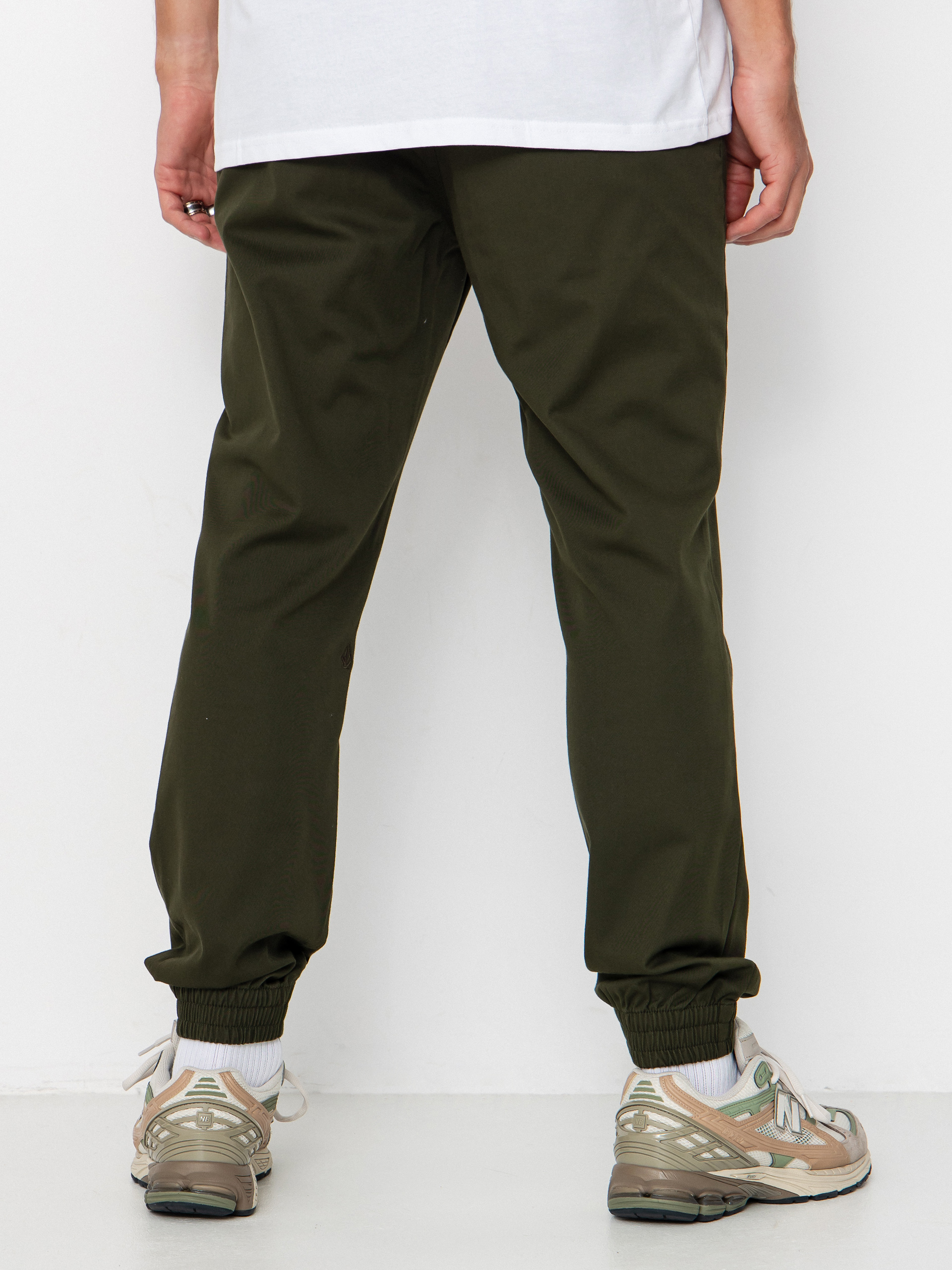 Volcom Frickin Slim Jogger Kisnadrág (dark green)