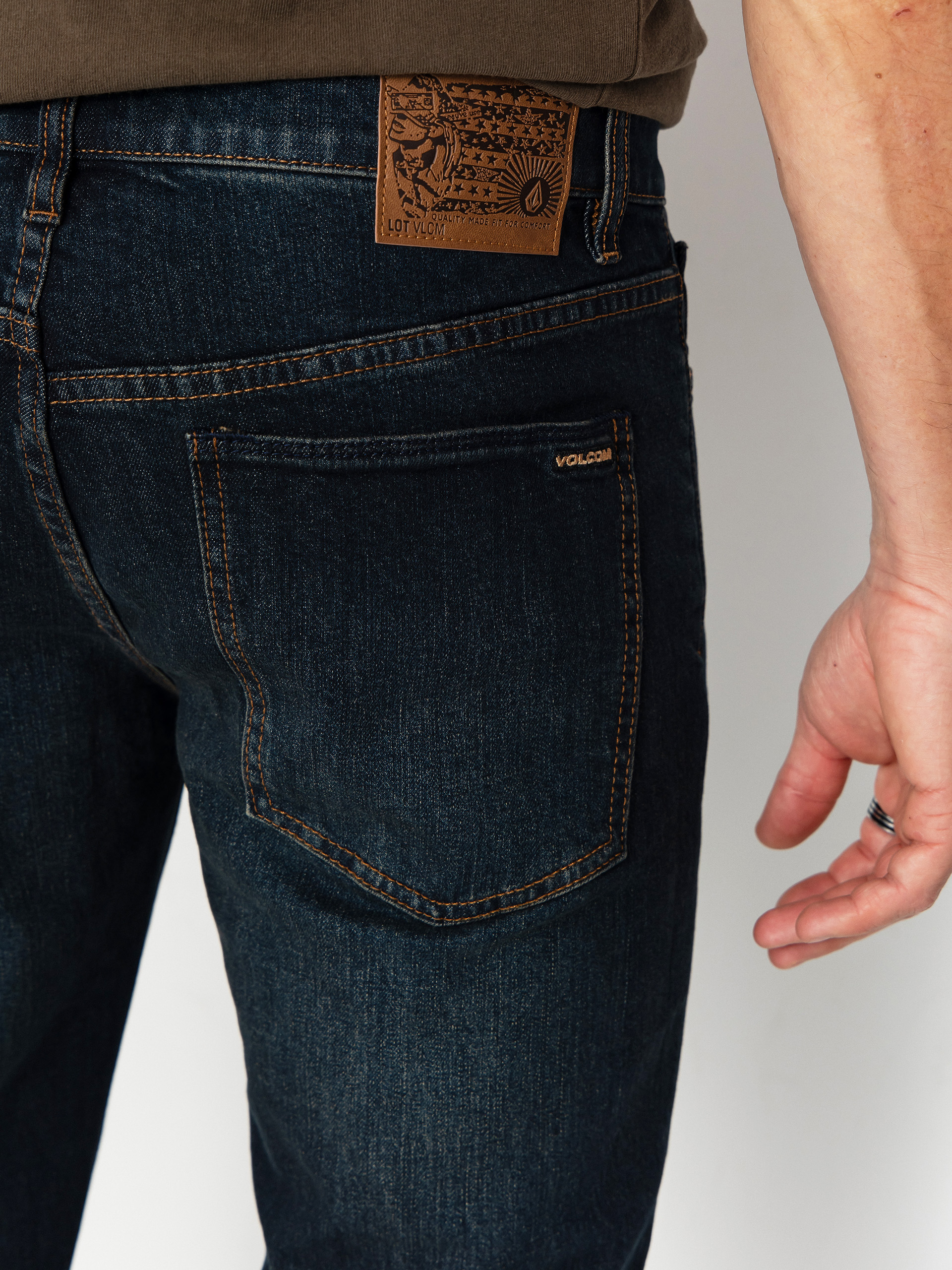 Volcom Solver Denim Kisnadrág (new vintage blue)