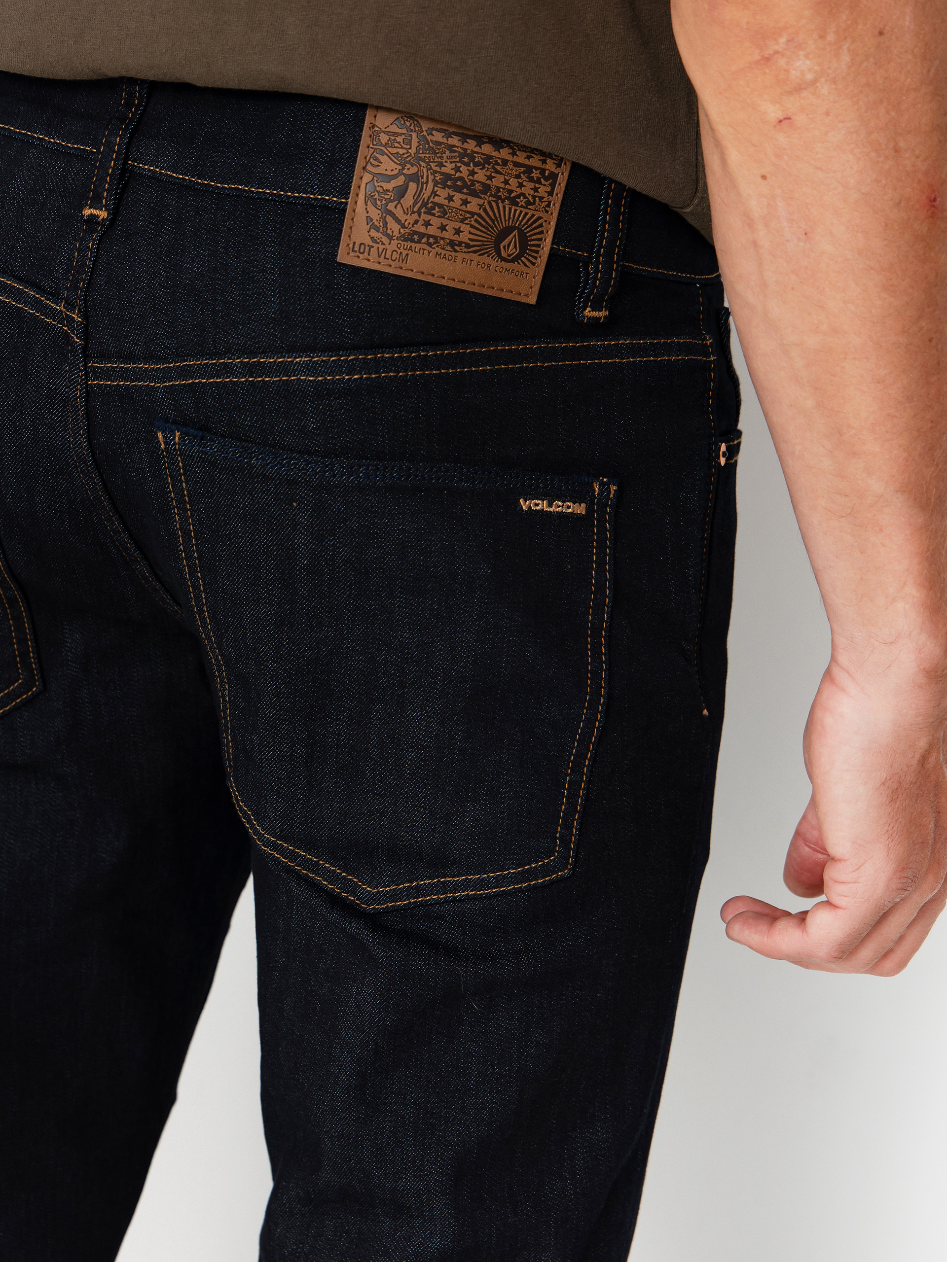 Volcom Solver Denim Kisnadrág (rinse)