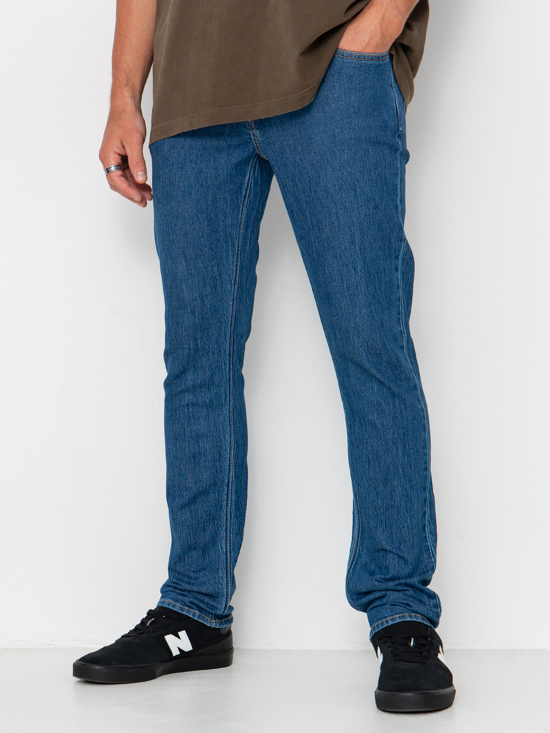 Volcom Vorta Denim Kisnadrág (bold blue)