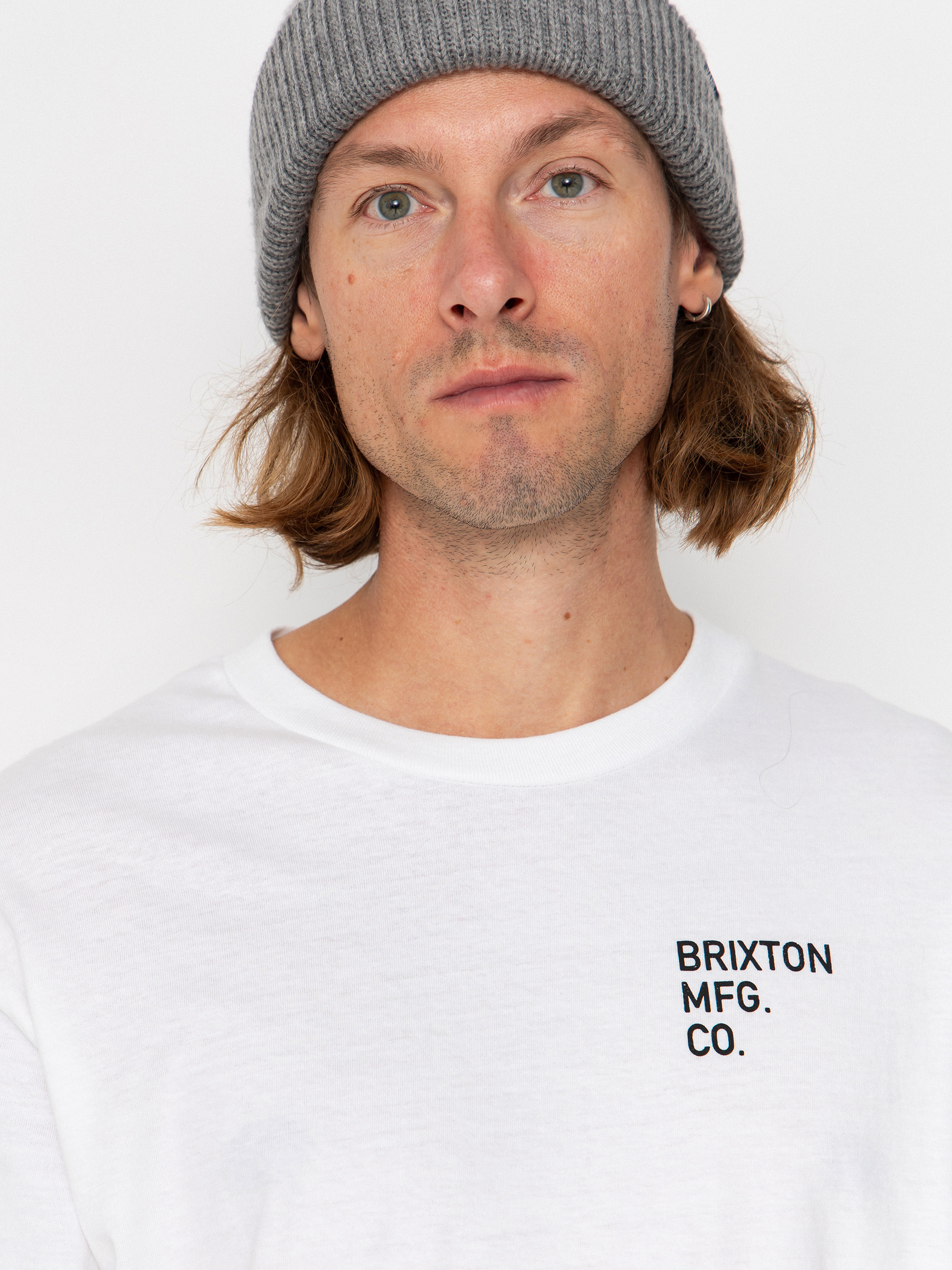 Brixton Union Std Hosszú ujjú felső (white)