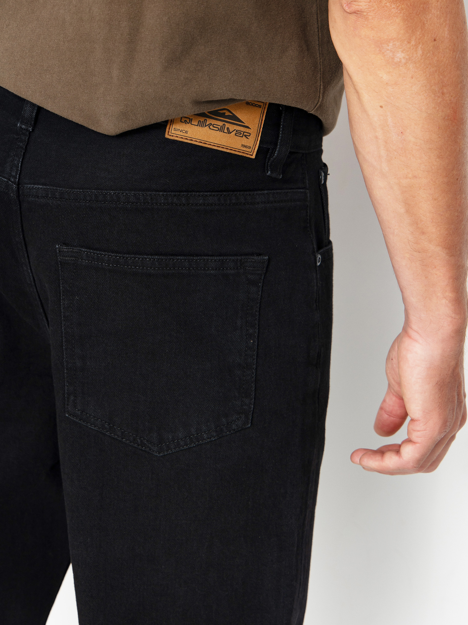 Quiksilver Aqua Cult Denim Kisnadrág (black)