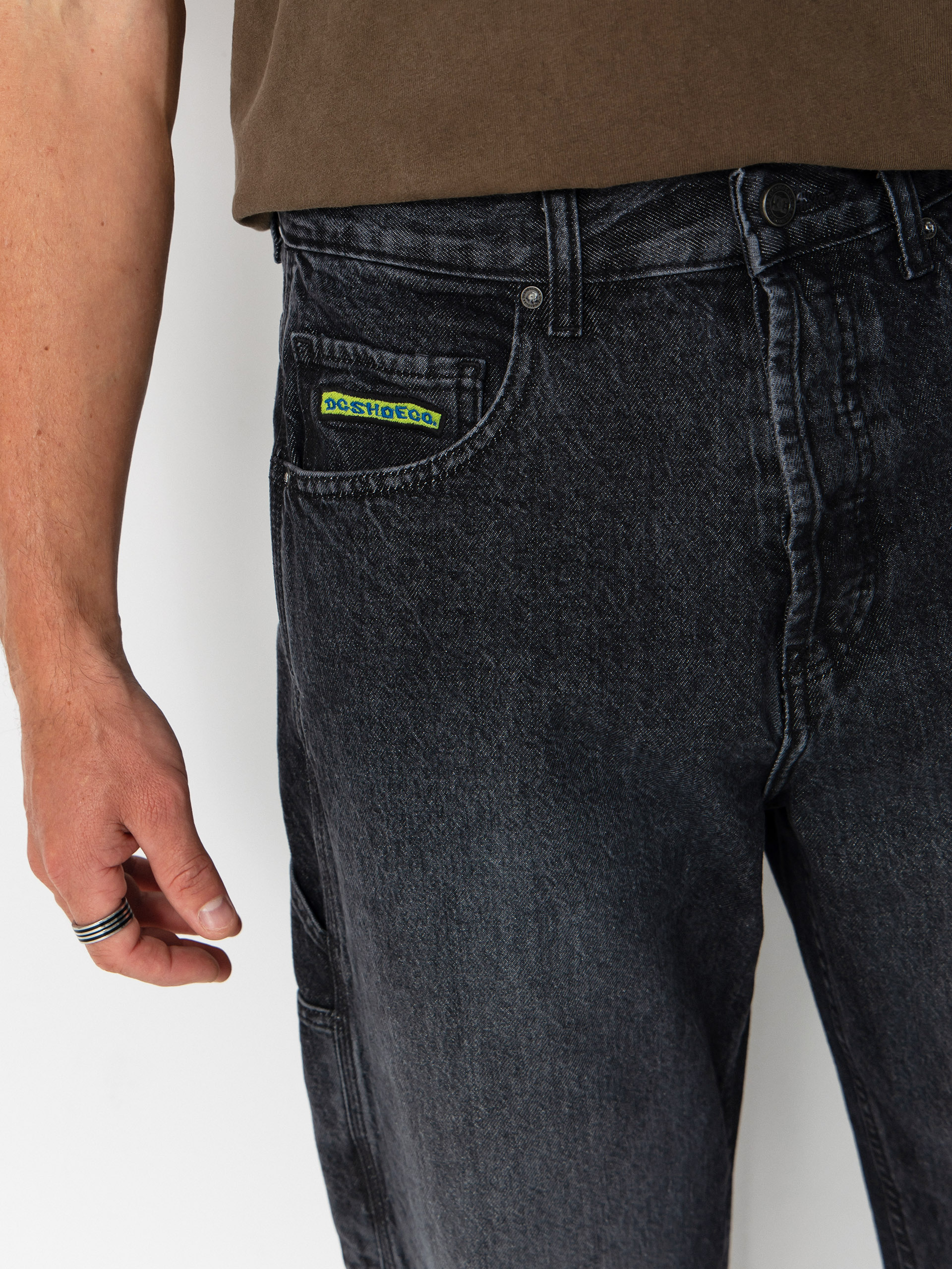 DC Worker Baggy Carpenter Kisnadrág (black)