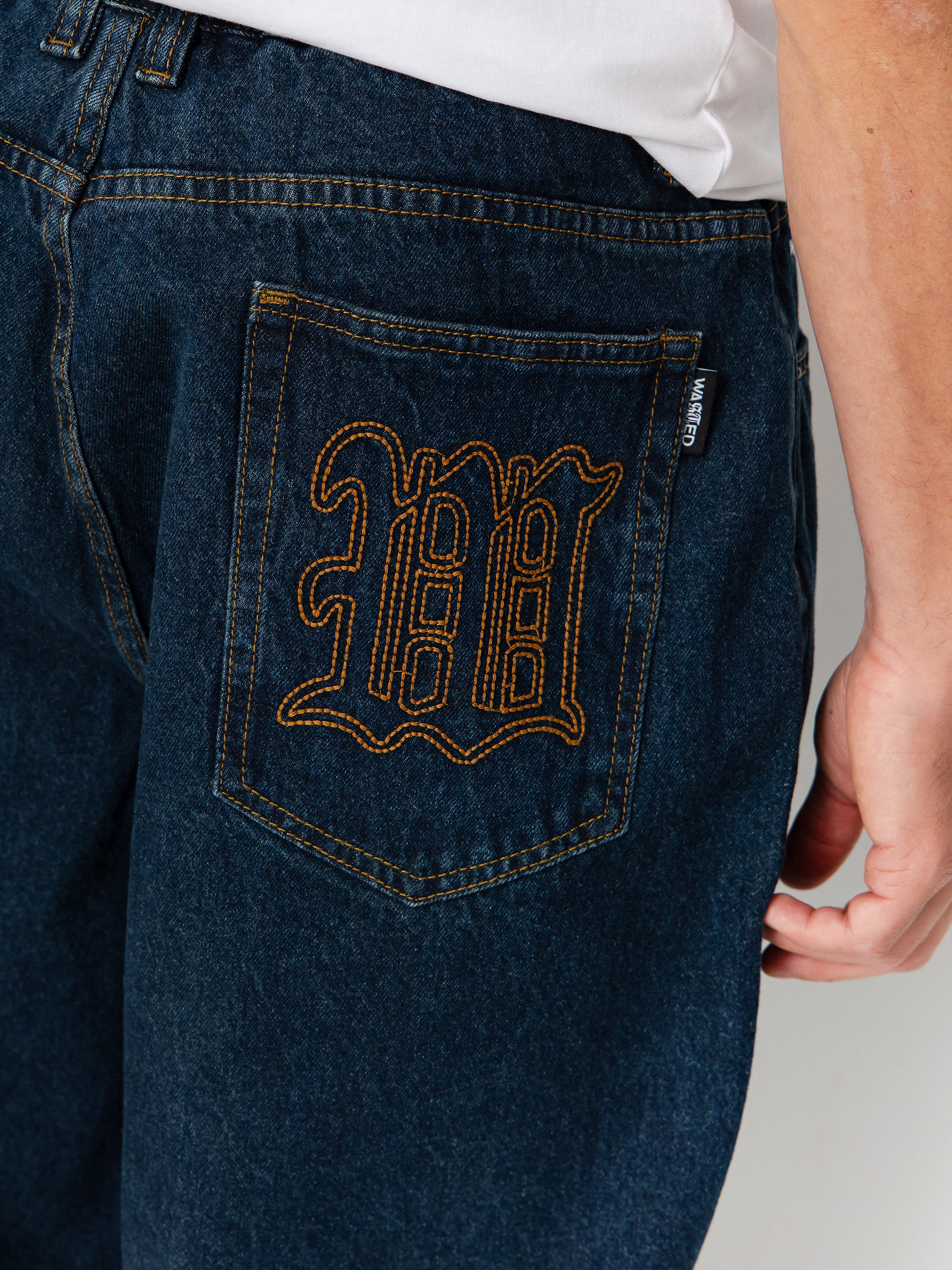 Kisnadrág Wasted Paris Signature Rod (raw blue)