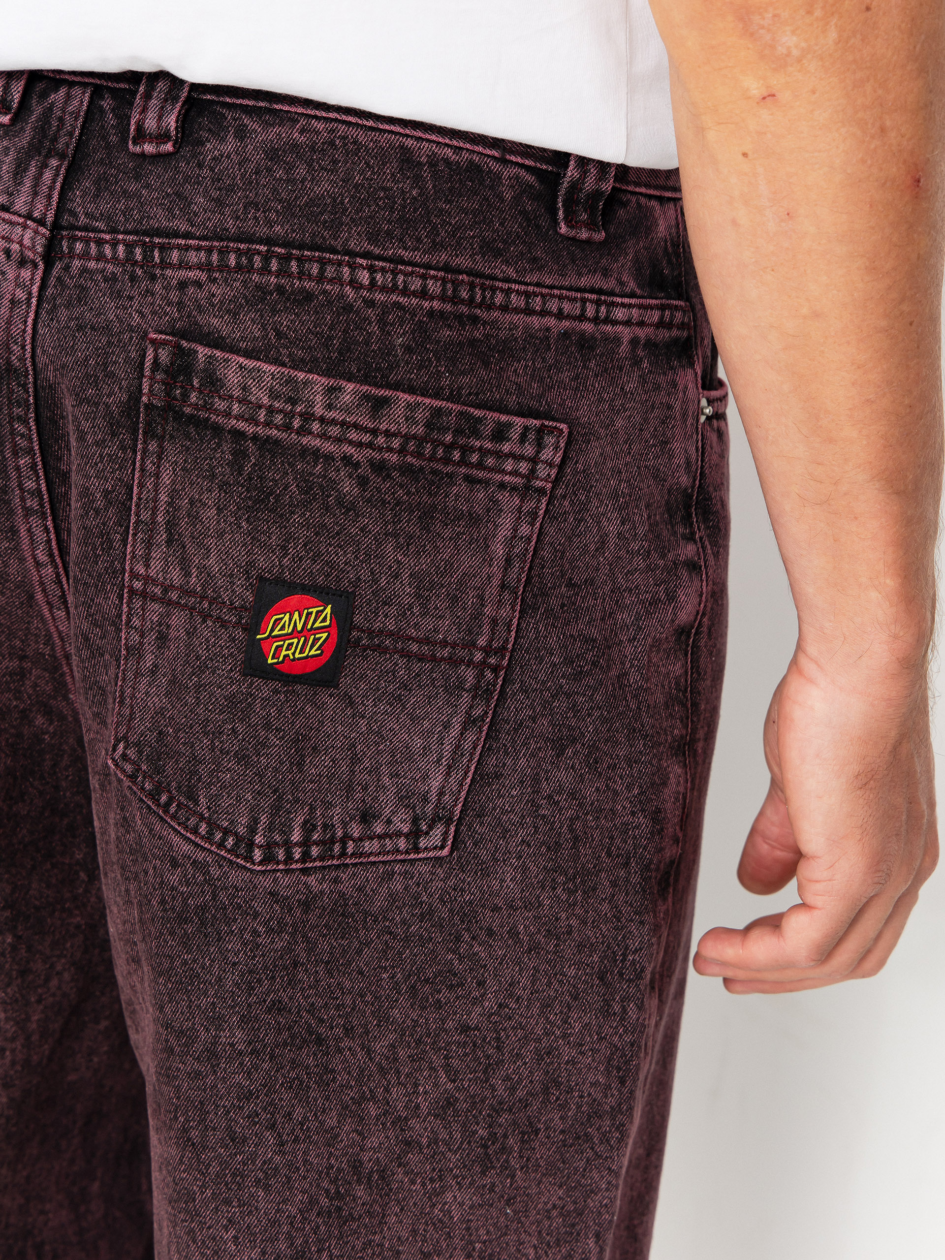 Kisnadrág Santa Cruz Big (dark cherry)