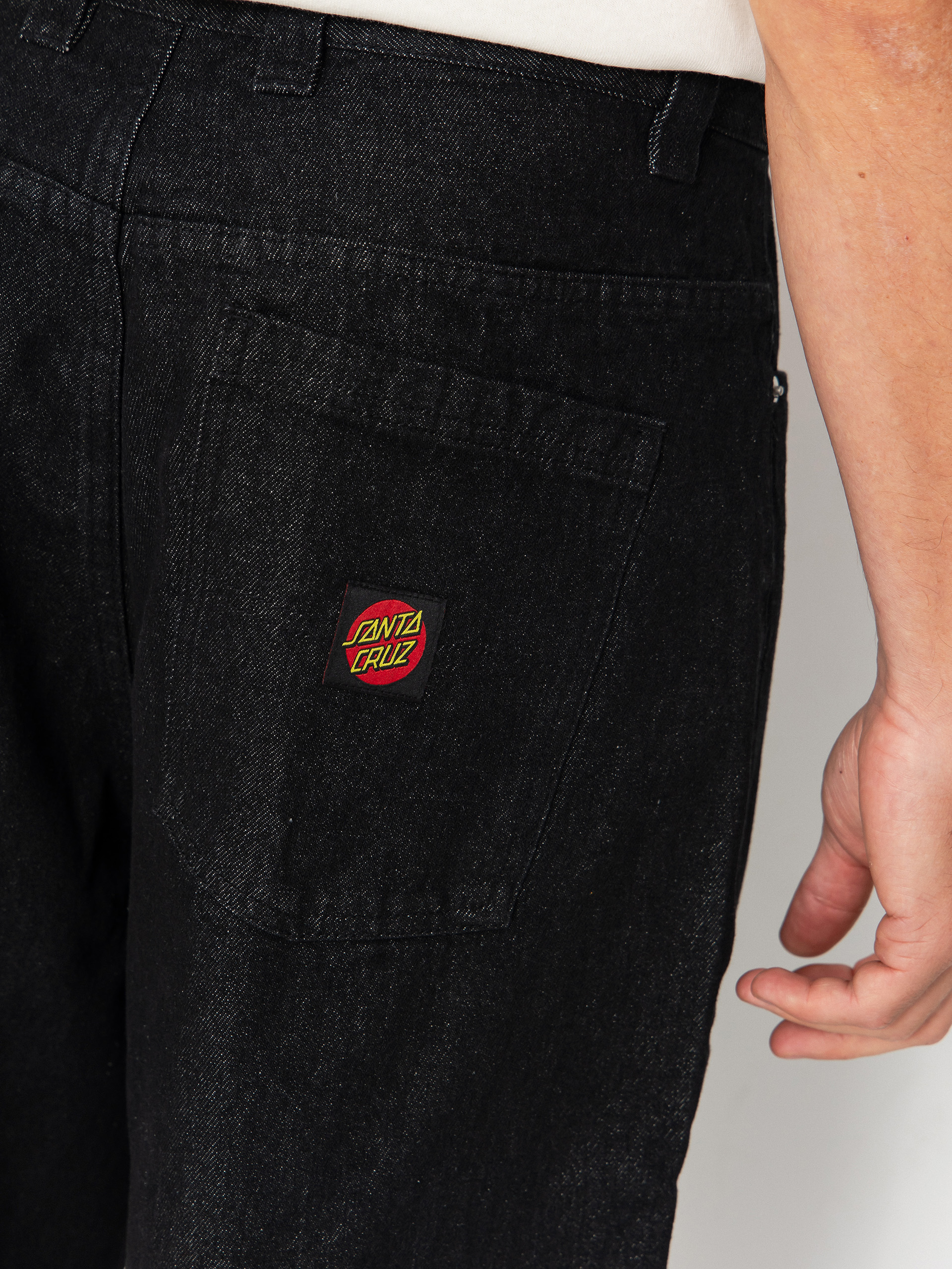 Kisnadrág Santa Cruz Big (black wash)
