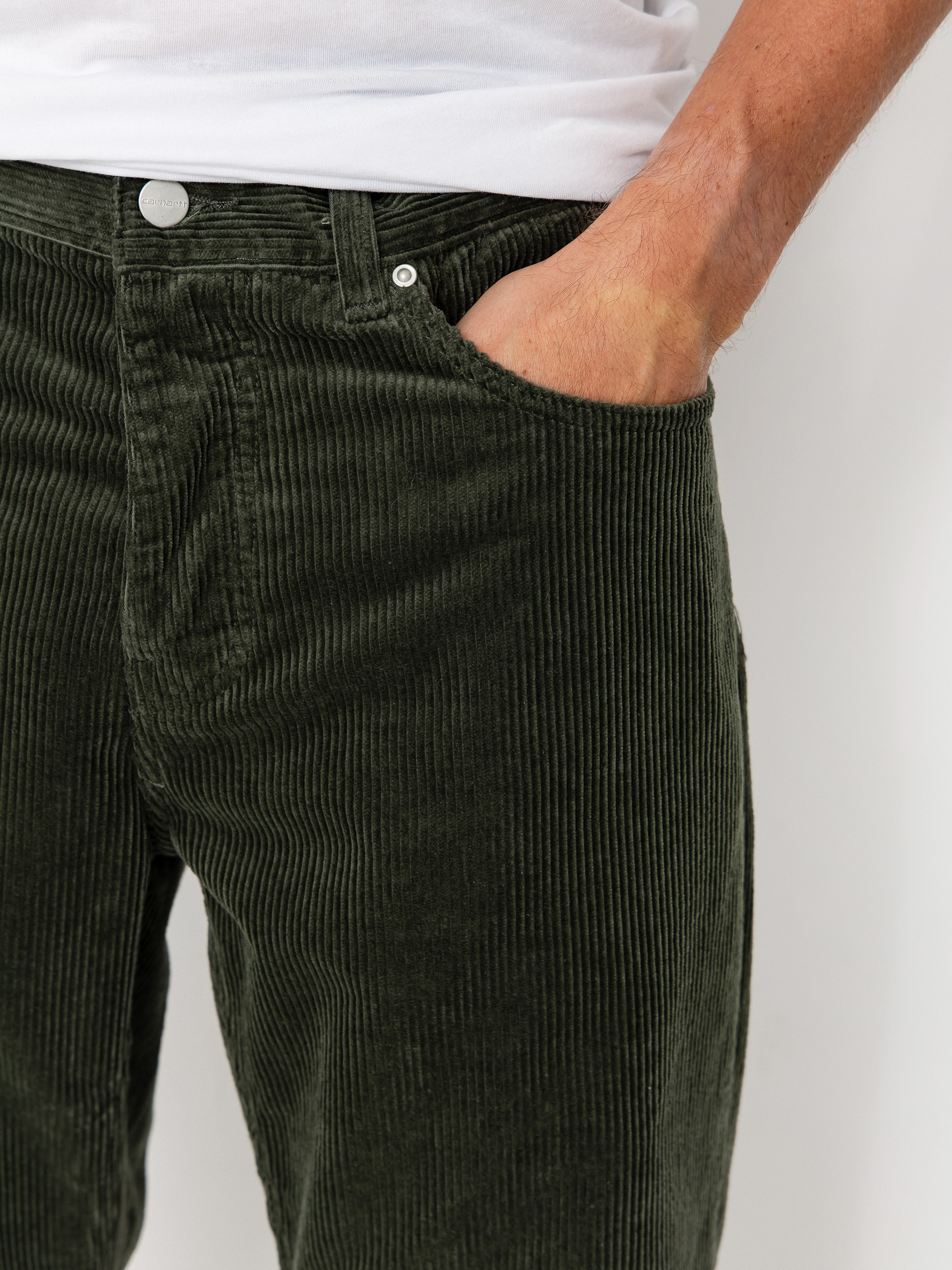 Kisnadrág Carhartt WIP Newel (opuntia/rinsed)