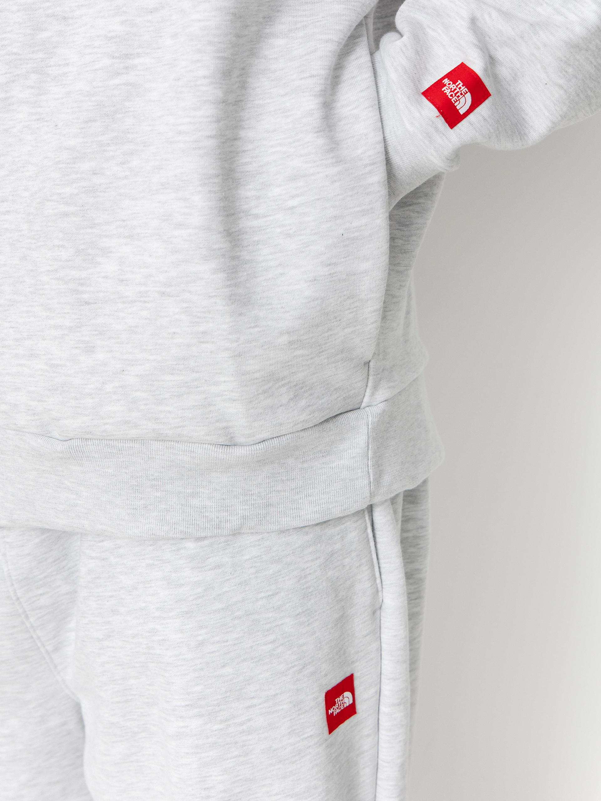 Kapucnis pulóver The North Face Red Box HD (tnf classic grey heathe)