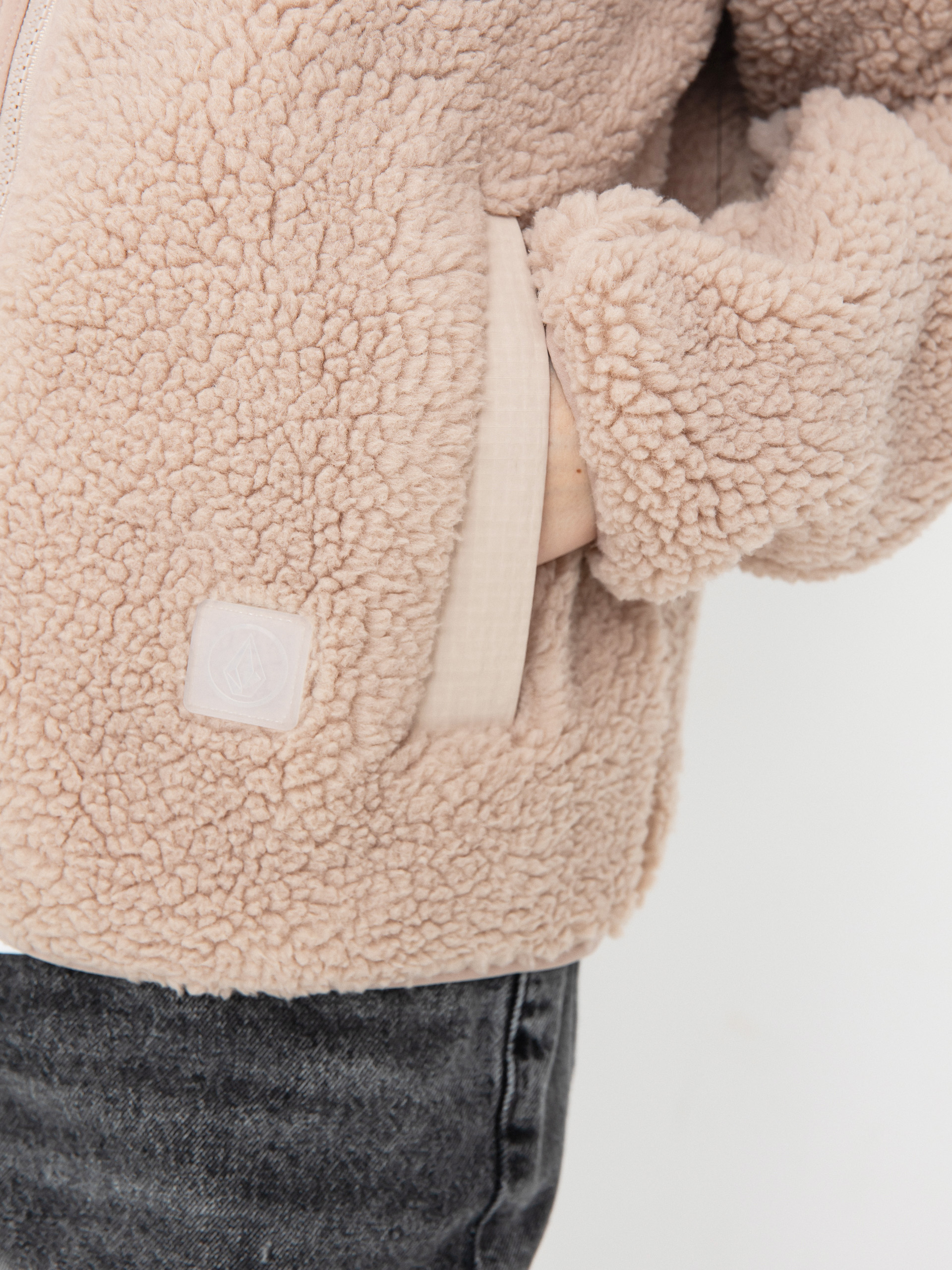 Pulóver Volcom Wuzer Fuzzar Wmn (khakiest)