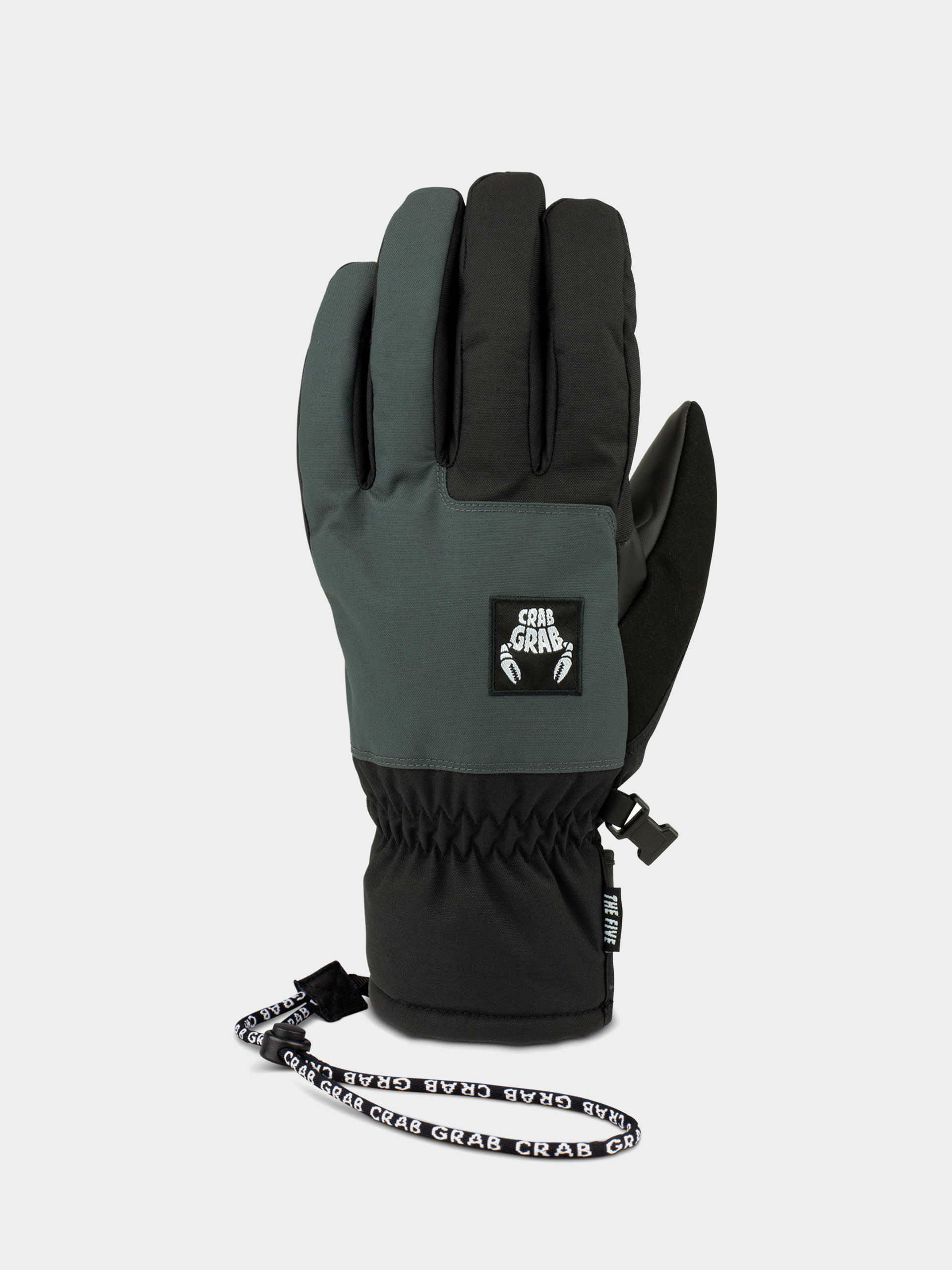 Kesztyű Crab Grab Five Glove (double black)