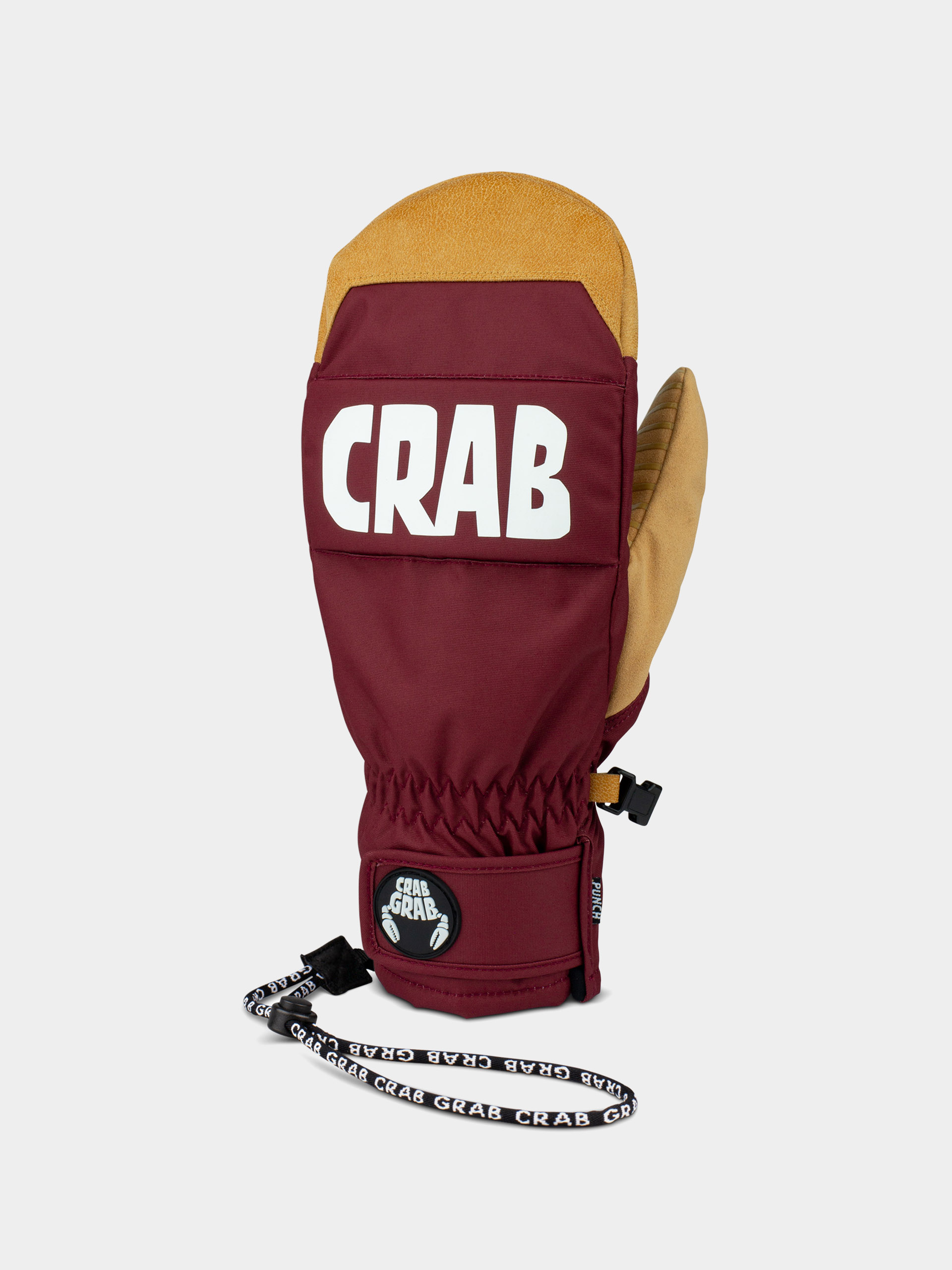 Kesztyu0171 Crab Grab Punch Mitt (maroon)