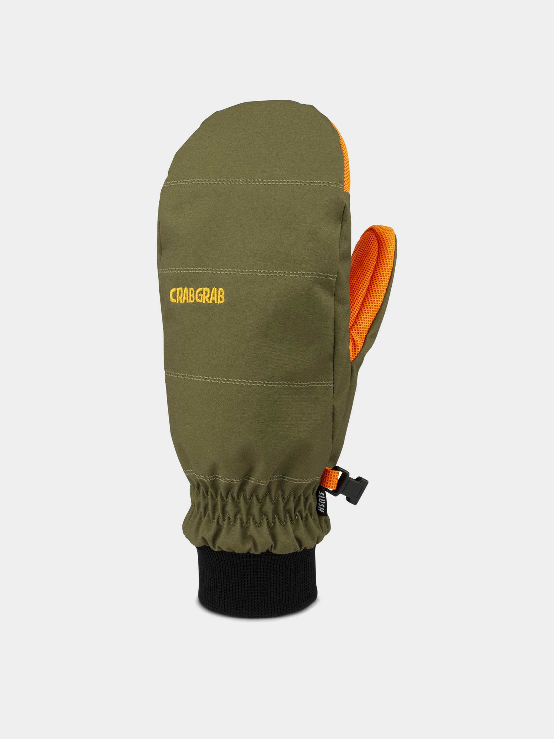 Kesztyu0171 Crab Grab Slush Mitt (olive and orange)
