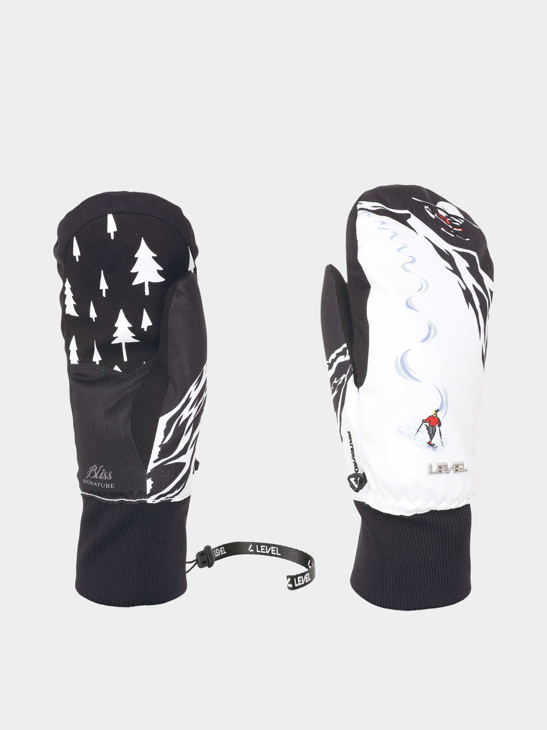 Kesztyű Level Coral Mitt Wmn (jacquard)