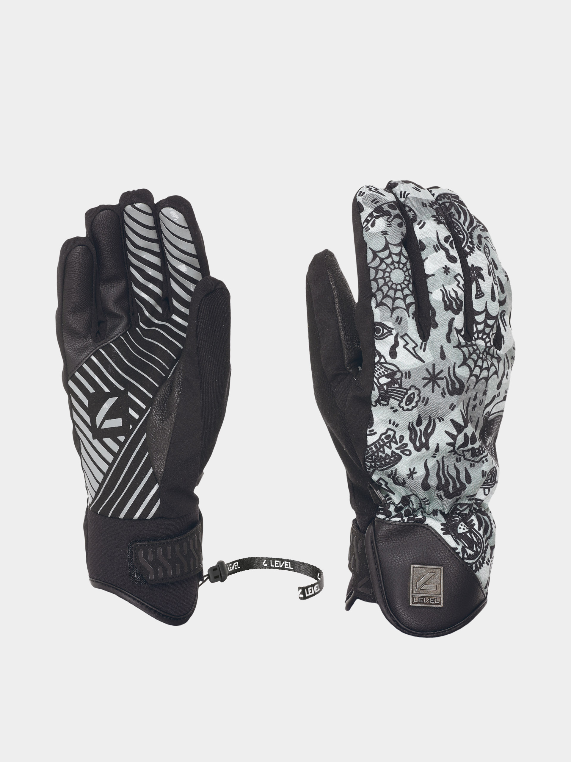 Kesztyu0171 Level Suburban (black camo)