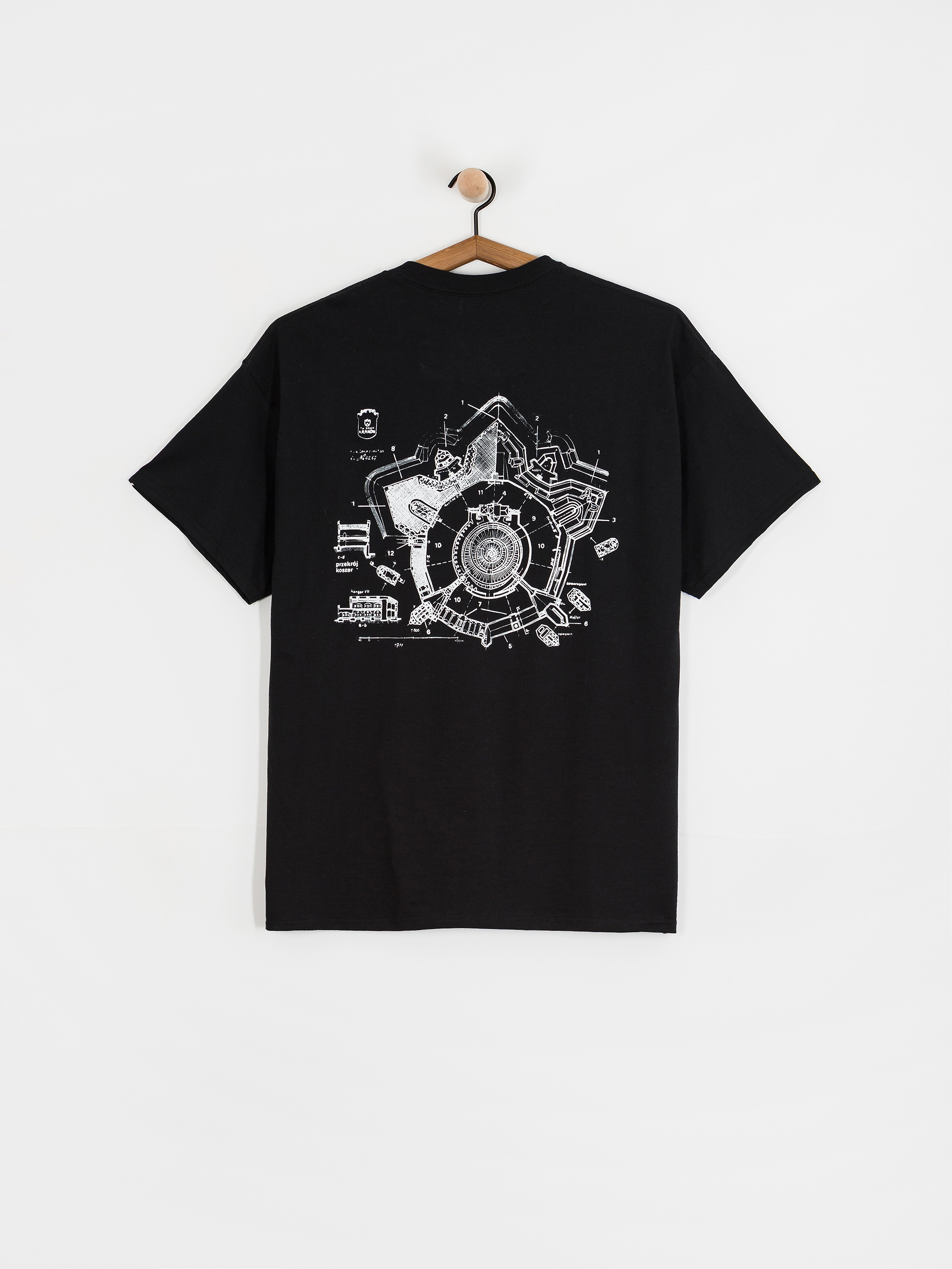 Póló Youth Skateboards Pakt Kopiec (black)