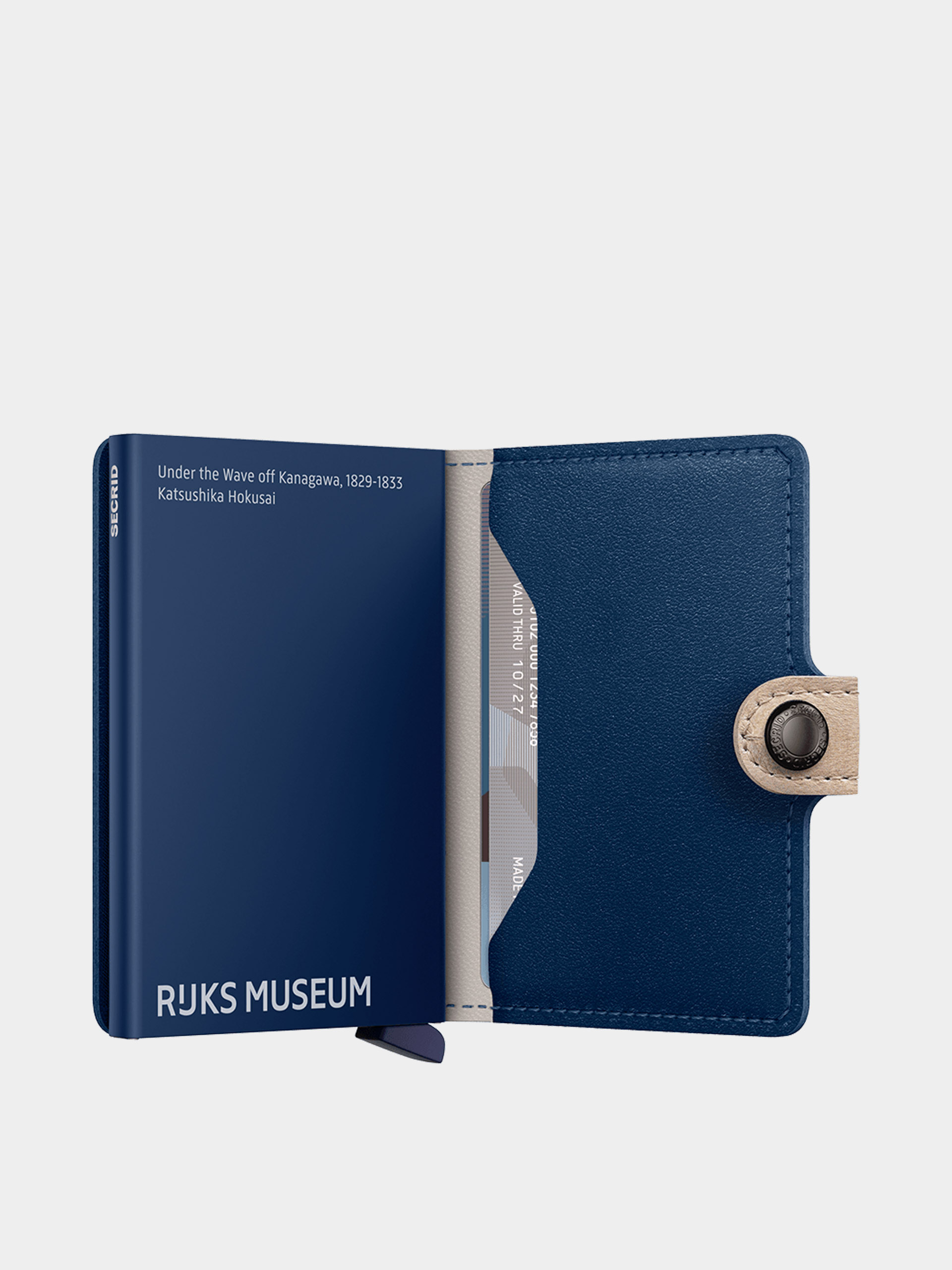 Pénztárca Secrid Miniwallet (art wave)