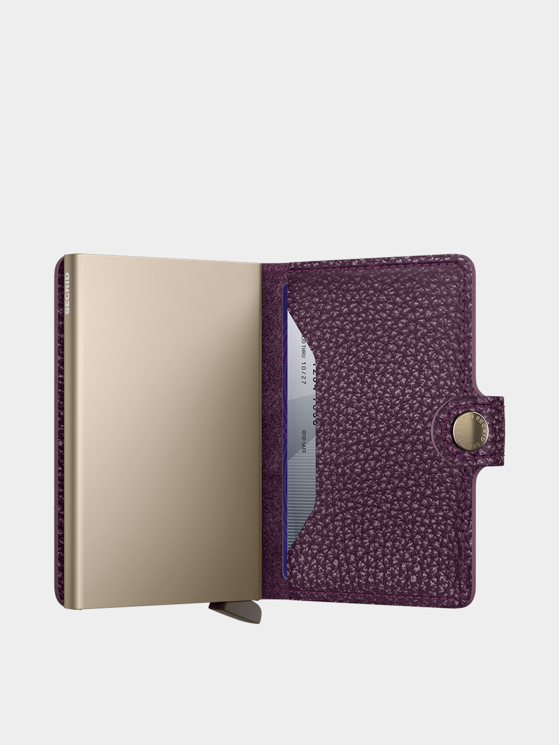Pénztárca Secrid Miniwallet (pebble grape)
