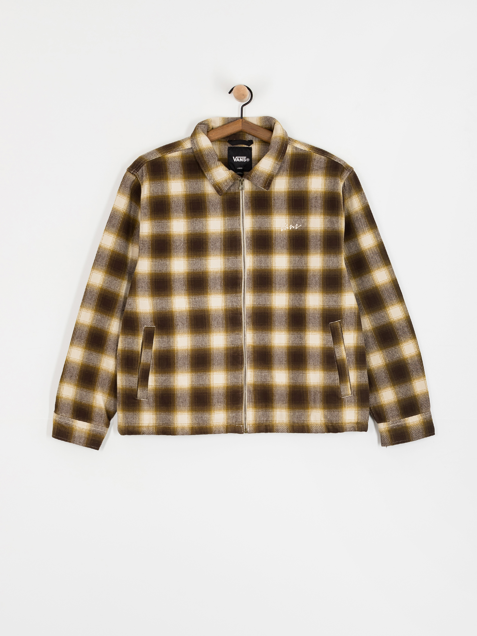Vans Crestmont Plaid Shacket Ing (oatmeal)