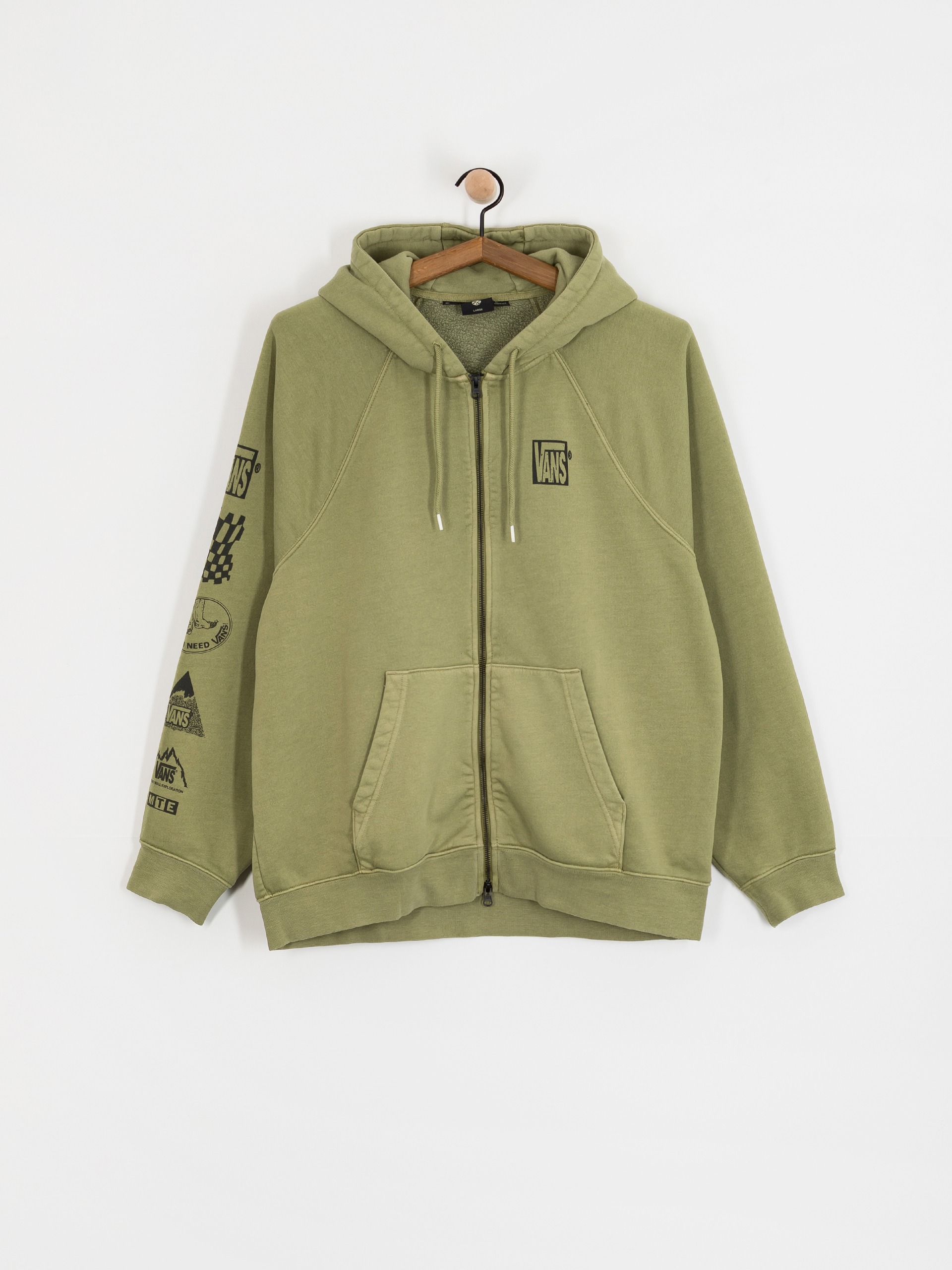 Vans Mte Teamteam Full Zip Pulóver (loden green)
