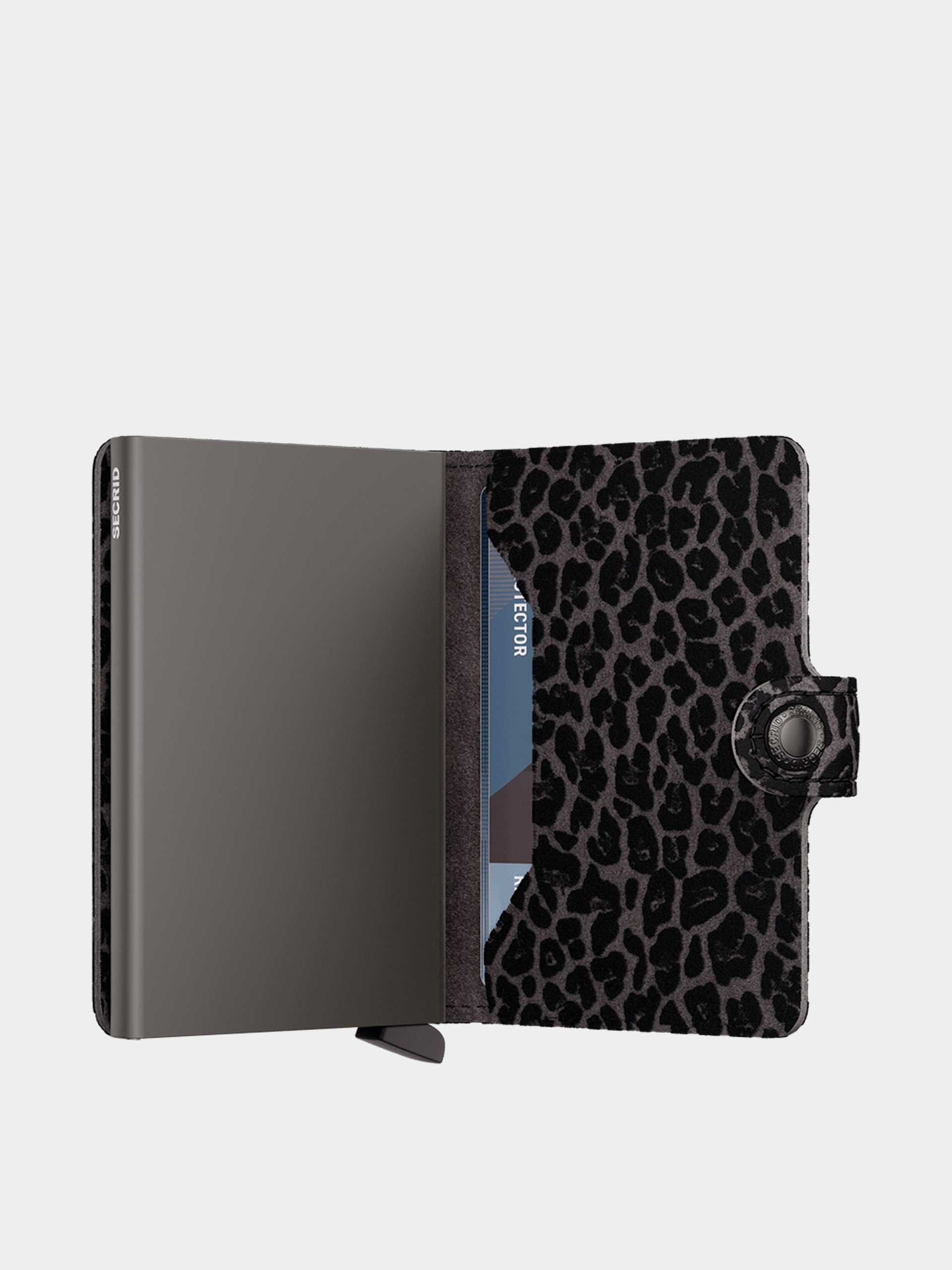 Pénztárca Secrid Miniwallet (leo grey)