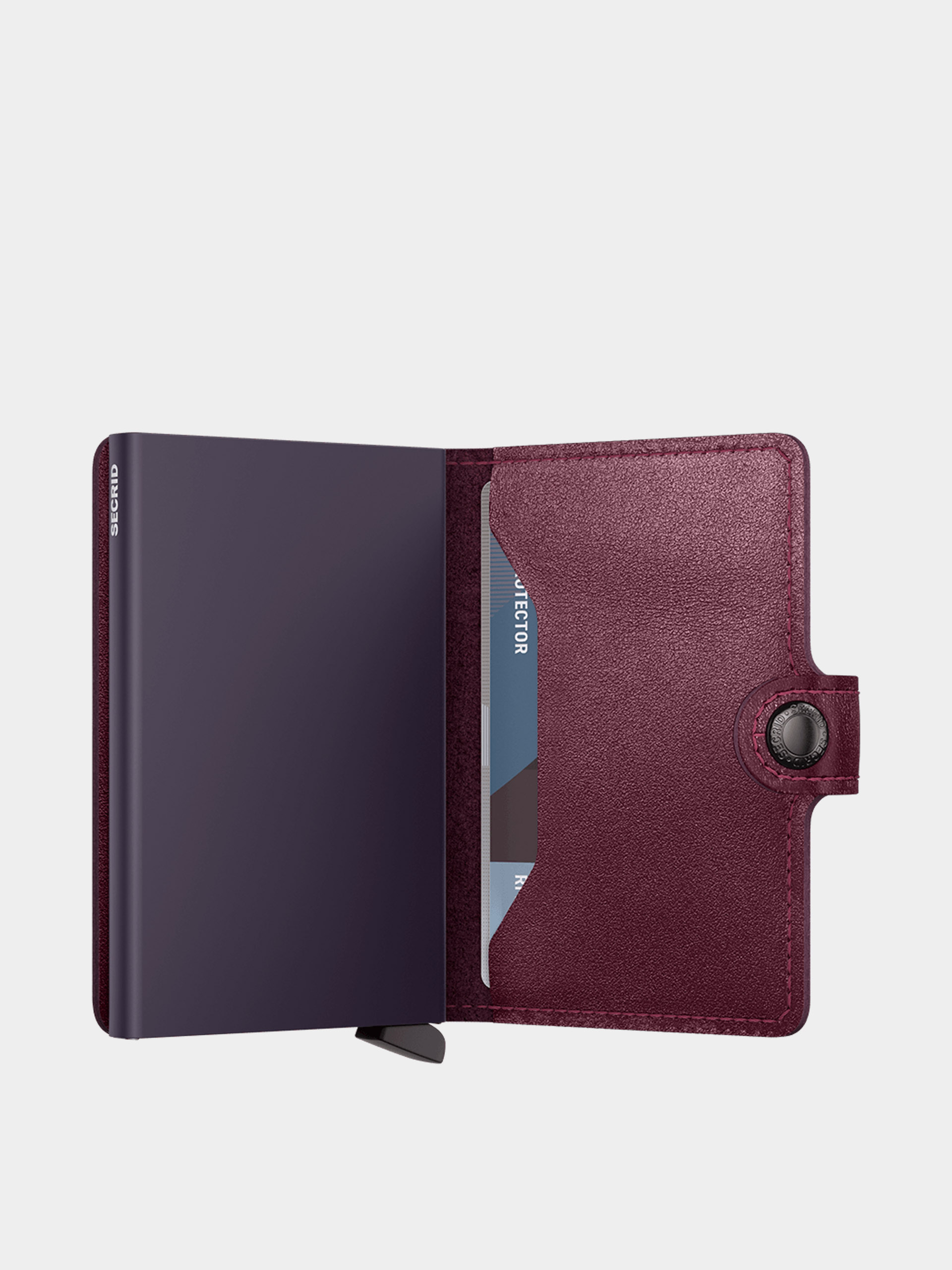 Pénztárca Secrid Miniwallet (original cranberry)