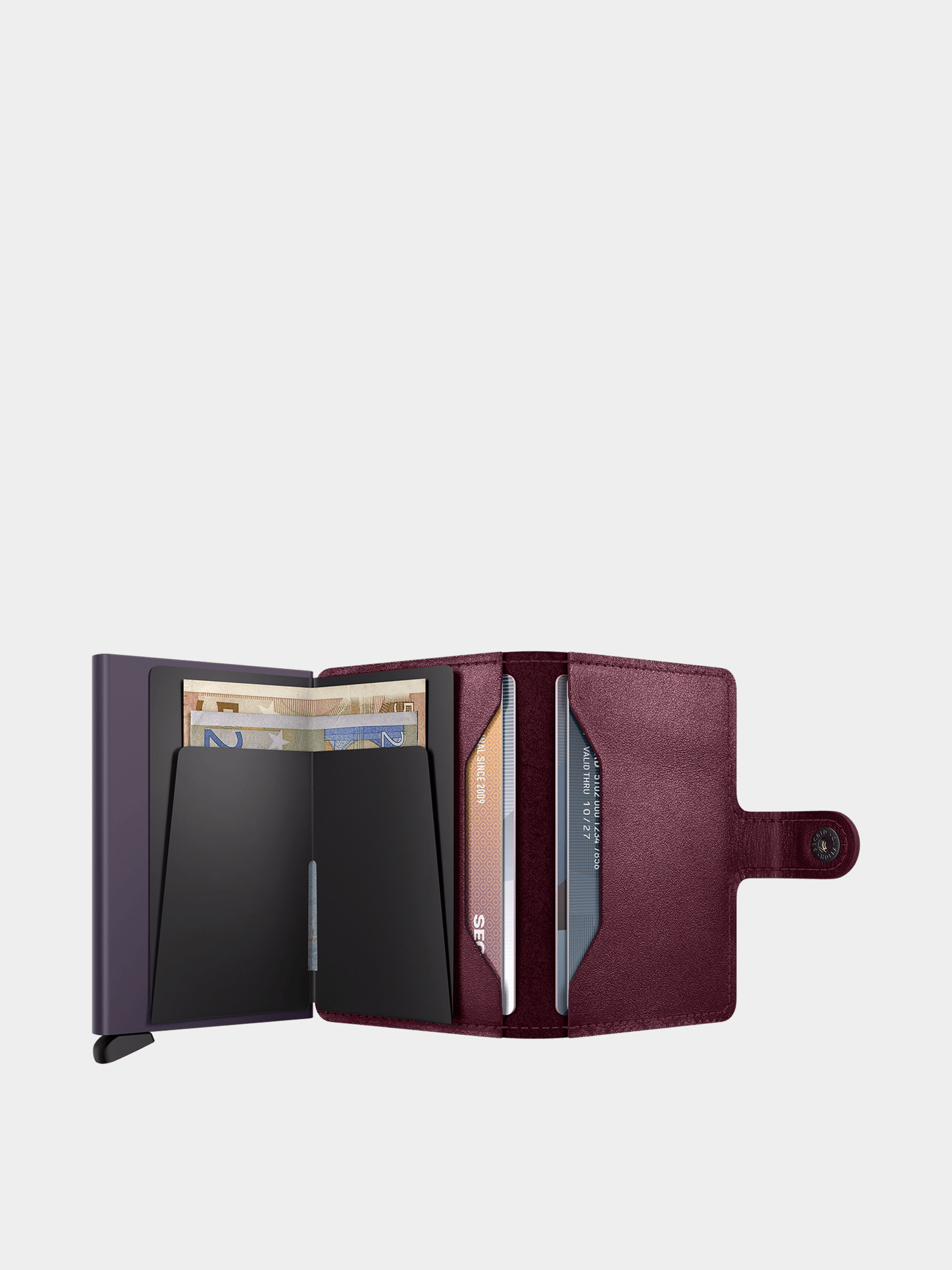 Pénztárca Secrid Miniwallet (original cranberry)