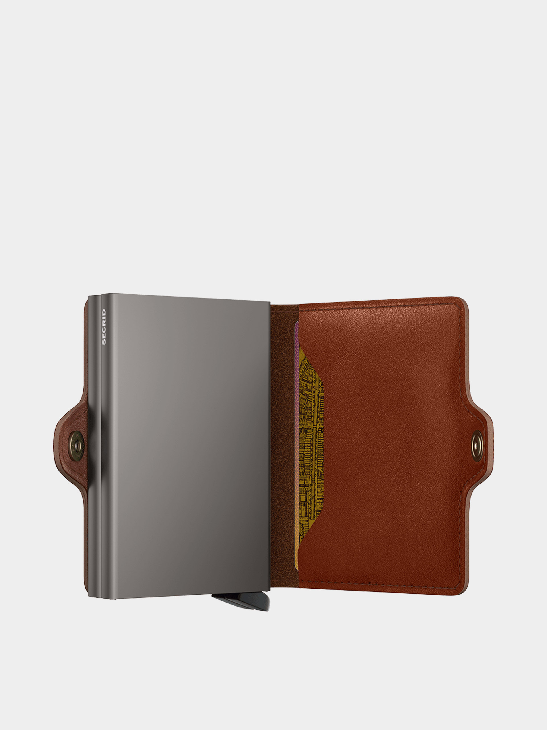 Pénztárca Secrid Twinwallet (texano saddle)
