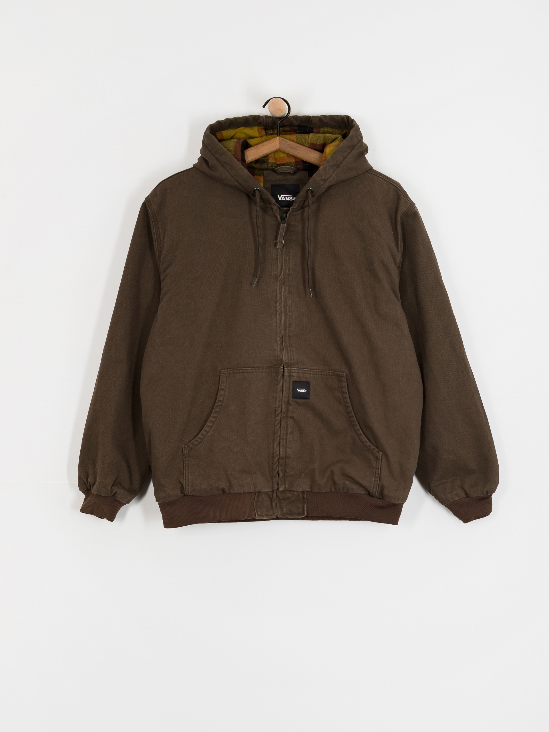 Vans Workwear Canvas Full Zip Dzseki (coal brown)