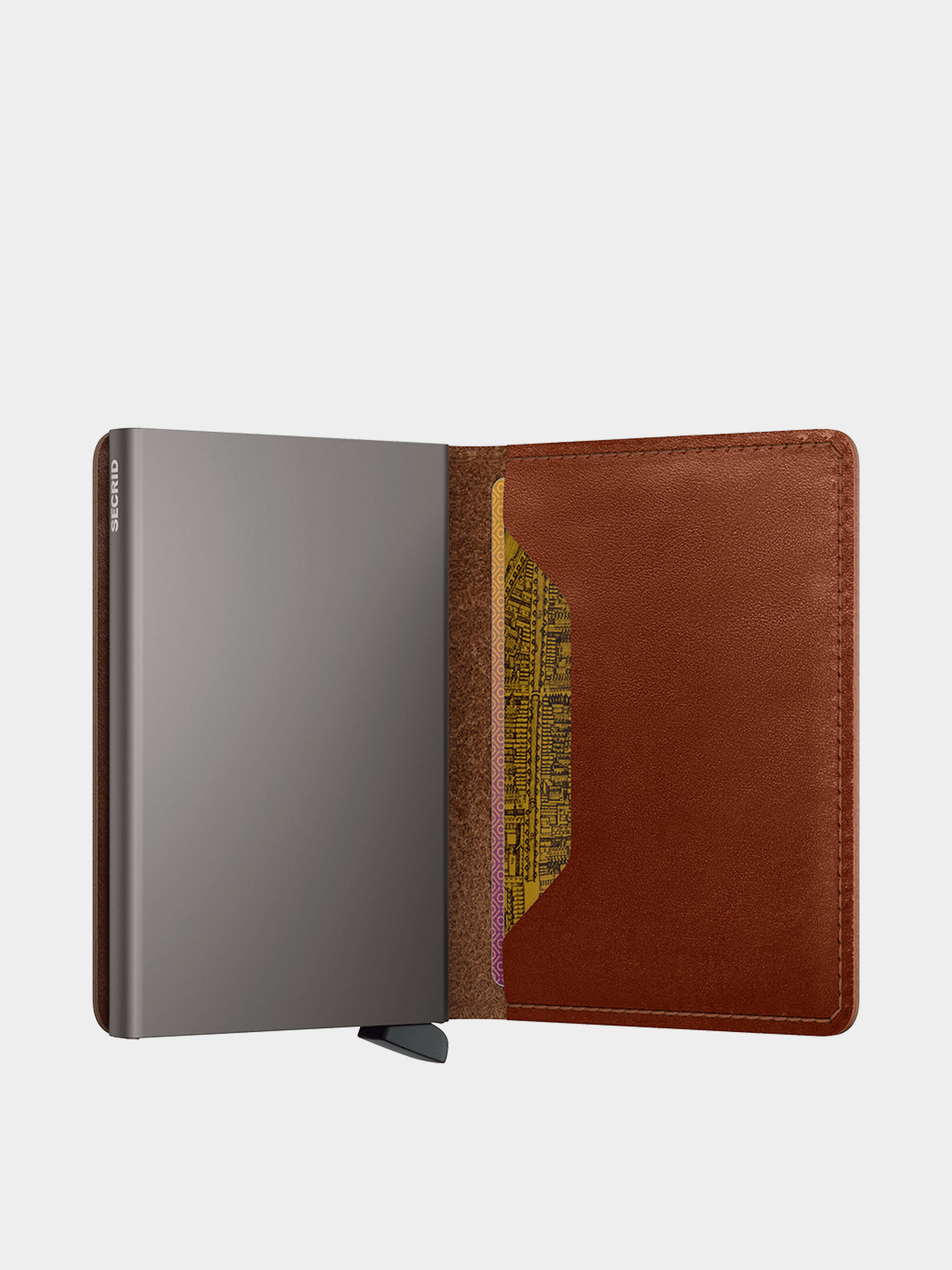 Pénztárca Secrid Slimwallet (texano saddle)