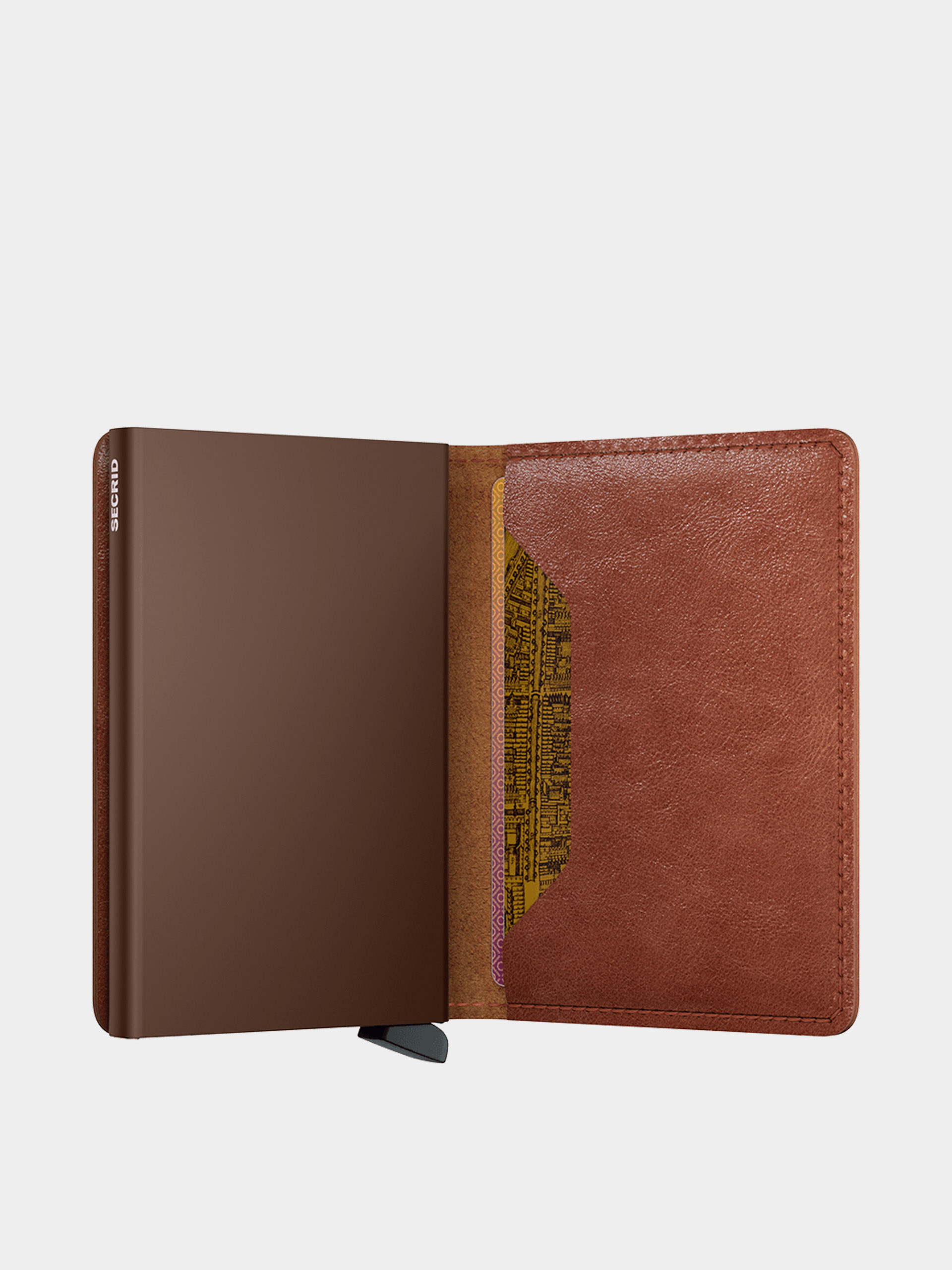 Pénztárca Secrid Slimwallet (vintage cognac/brown)