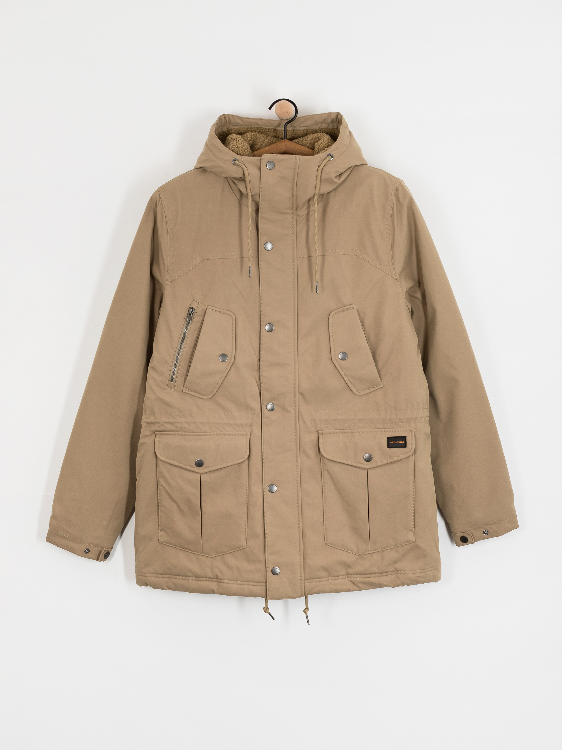 Volcom Starget 5K Parka Dzseki (khaki)