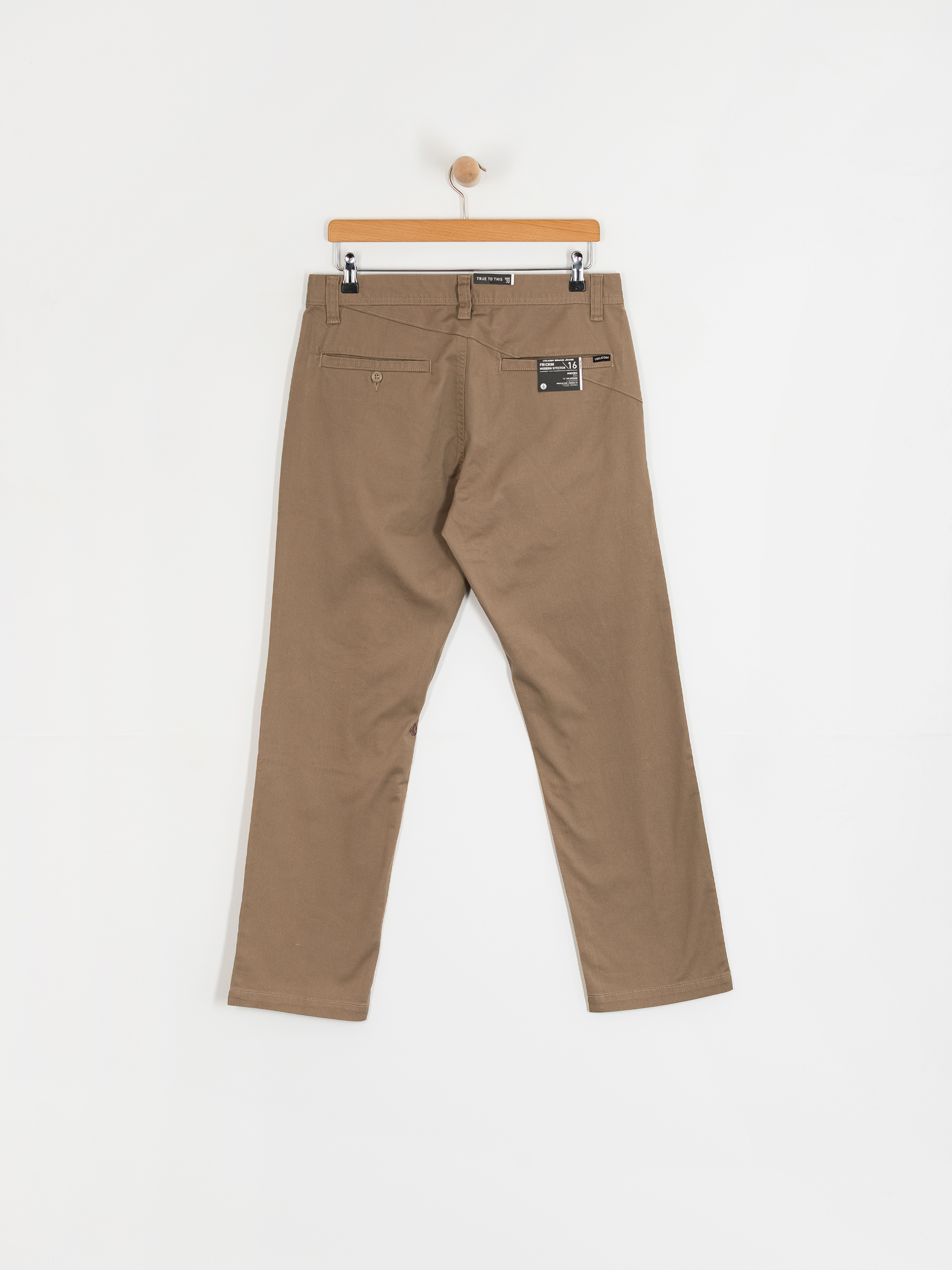 Volcom Frickin Modern Stretch Kisnadrág (khaki)