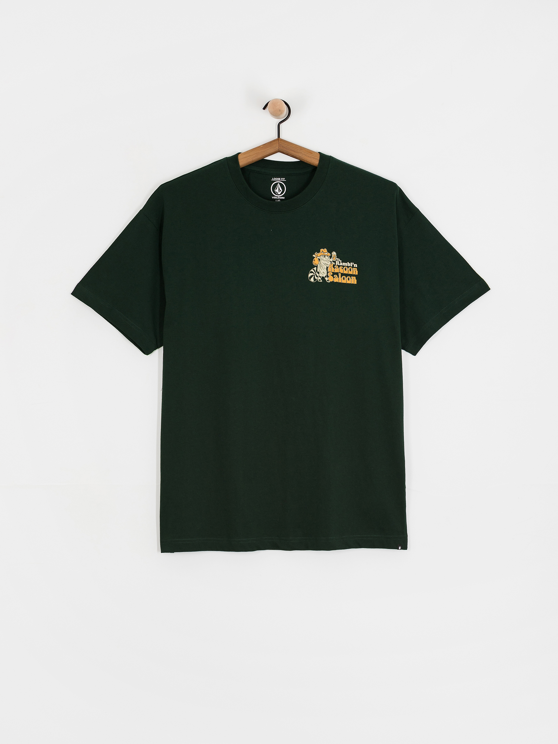 Volcom Racoon Lse Póló (scarab)