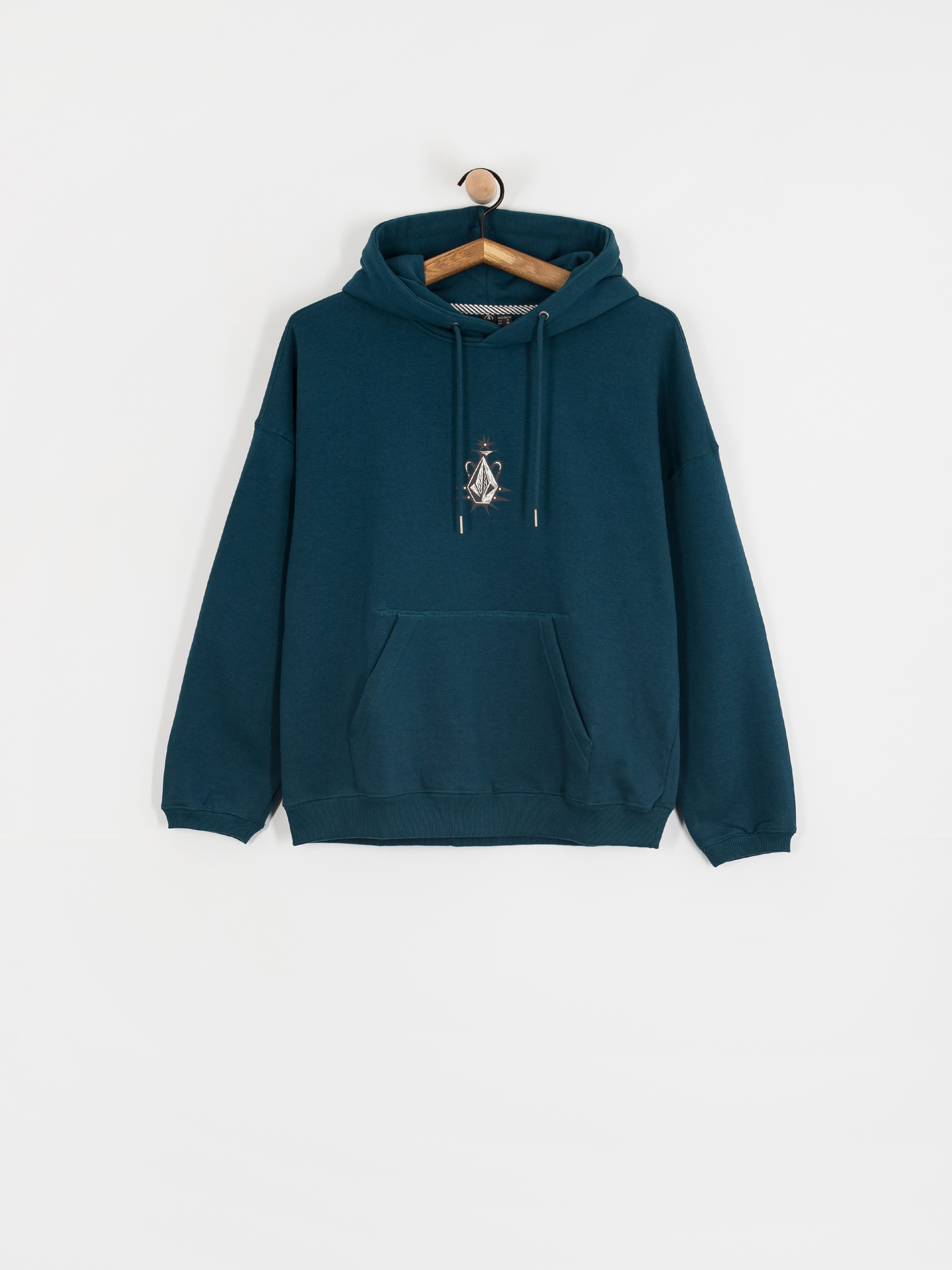 Volcom Fa Vaderetro HD Wmn Kapucnis pulóver (emerald green)