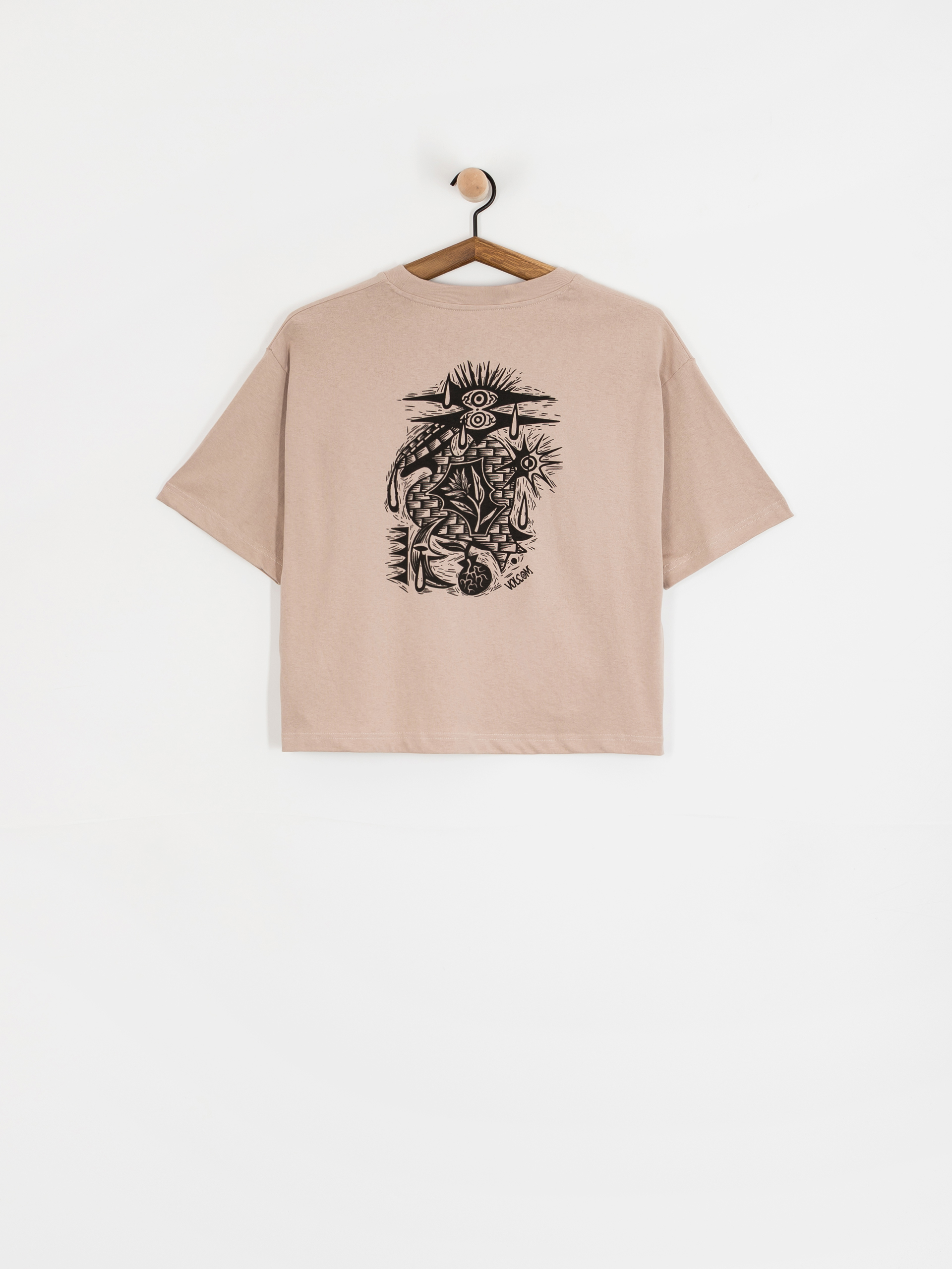 Volcom Fa Vaderetro 2 Wmn Póló (khakiest)