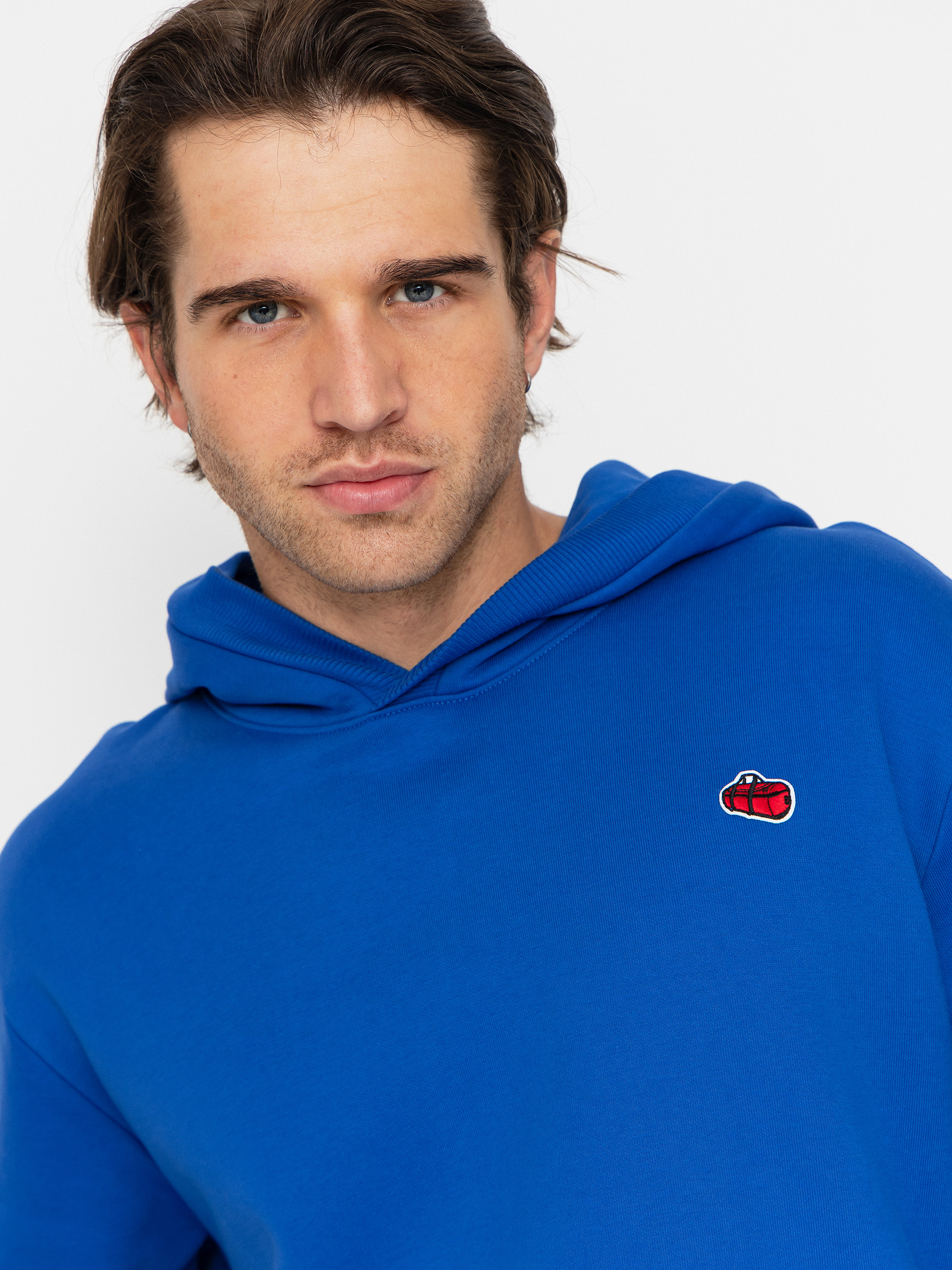 Kapucnis pulóver The North Face Icon Relaxed HD (tnf blue)