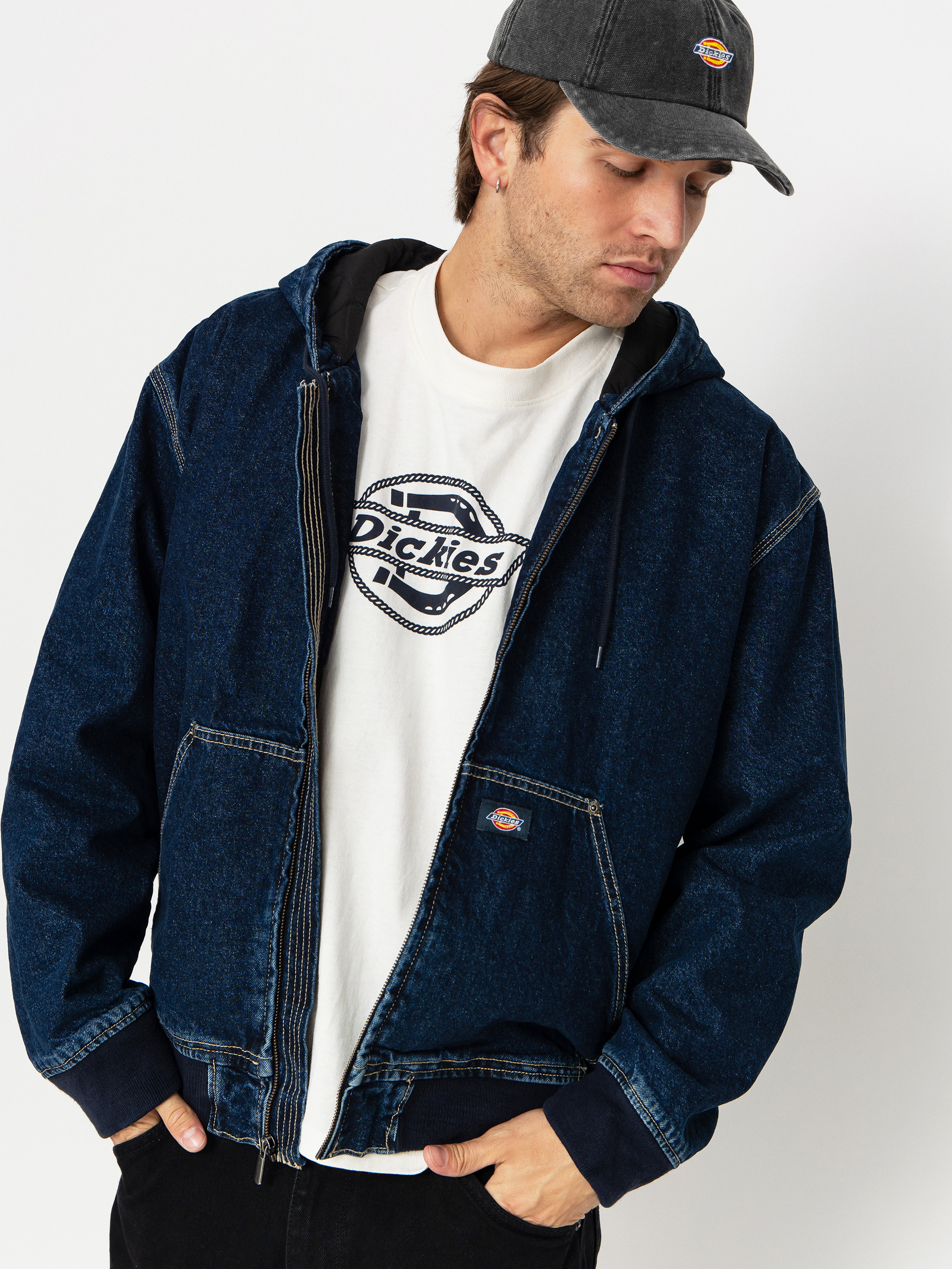 Dzseki Dickies Hilham Hooded (dark indigo)