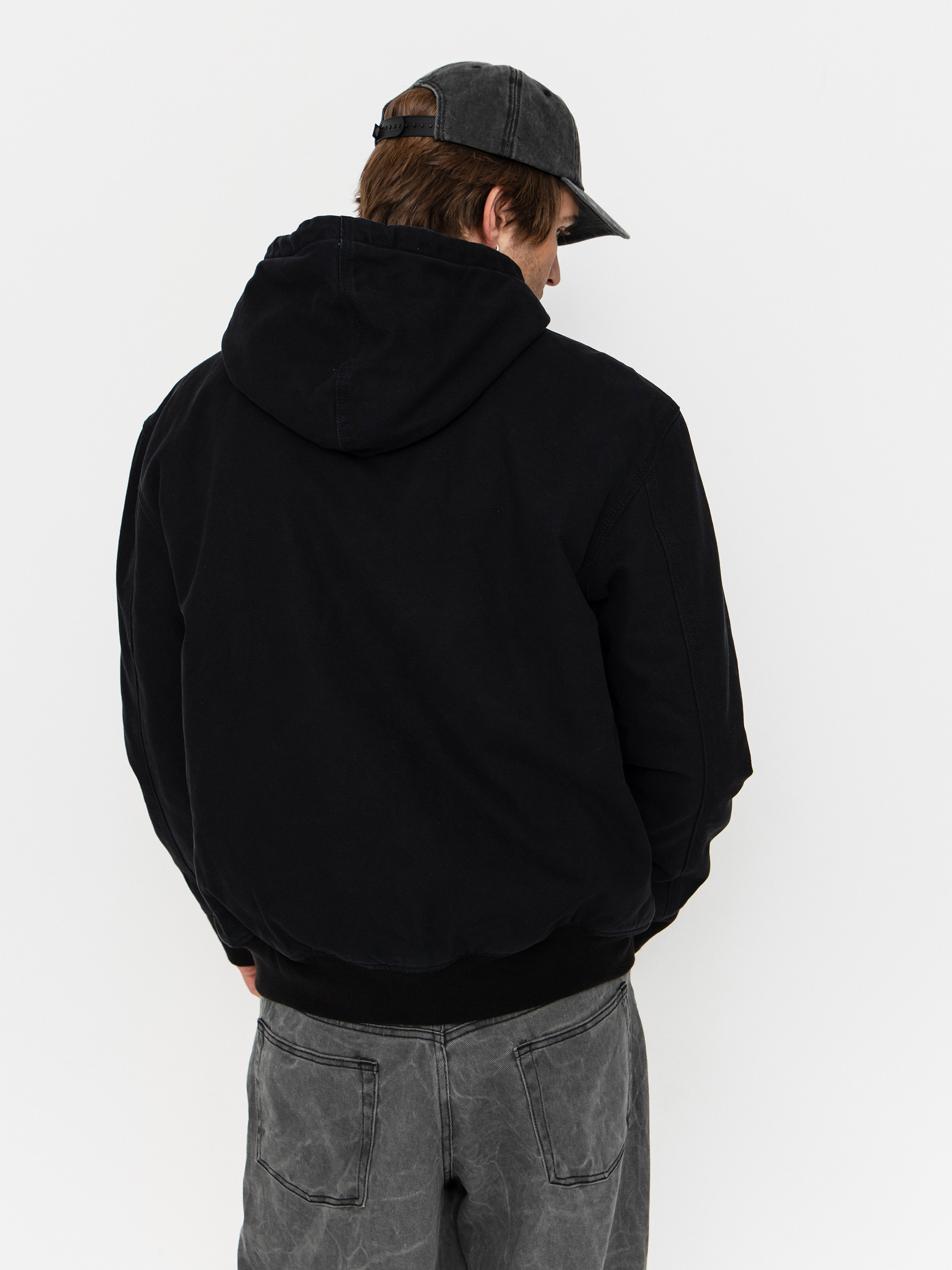 Dickies Hilham Hooded Canvas Dzseki (black)