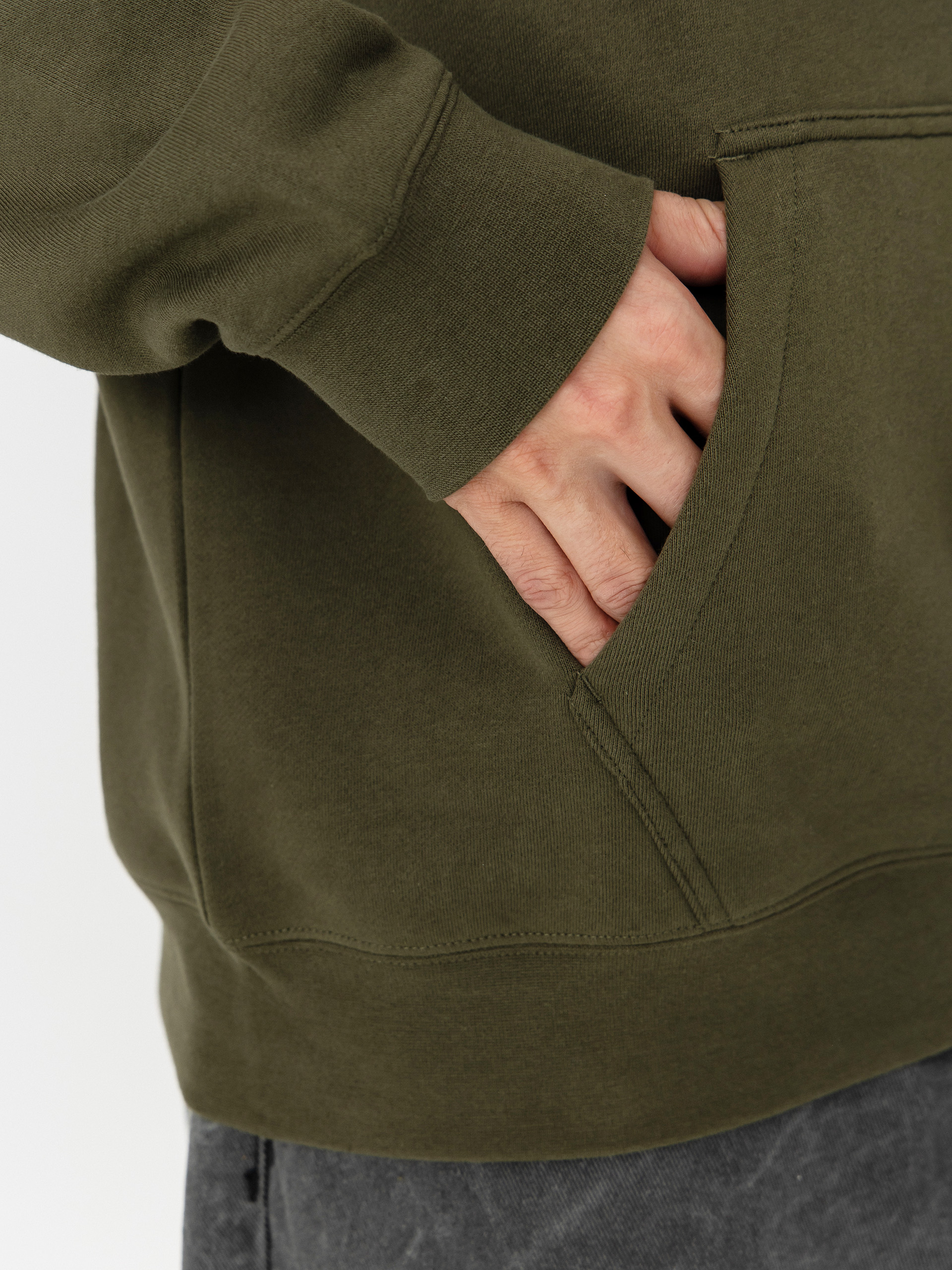 Fox Bolt HD Kapucnis pulóver (olive green)