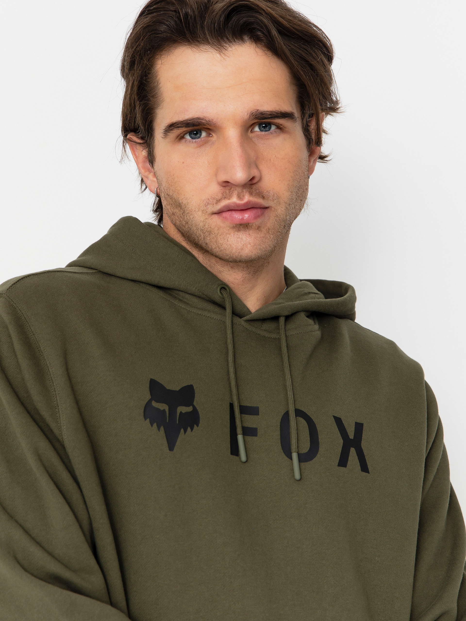 Fox Absolute HD Kapucnis pulóver (olive green)