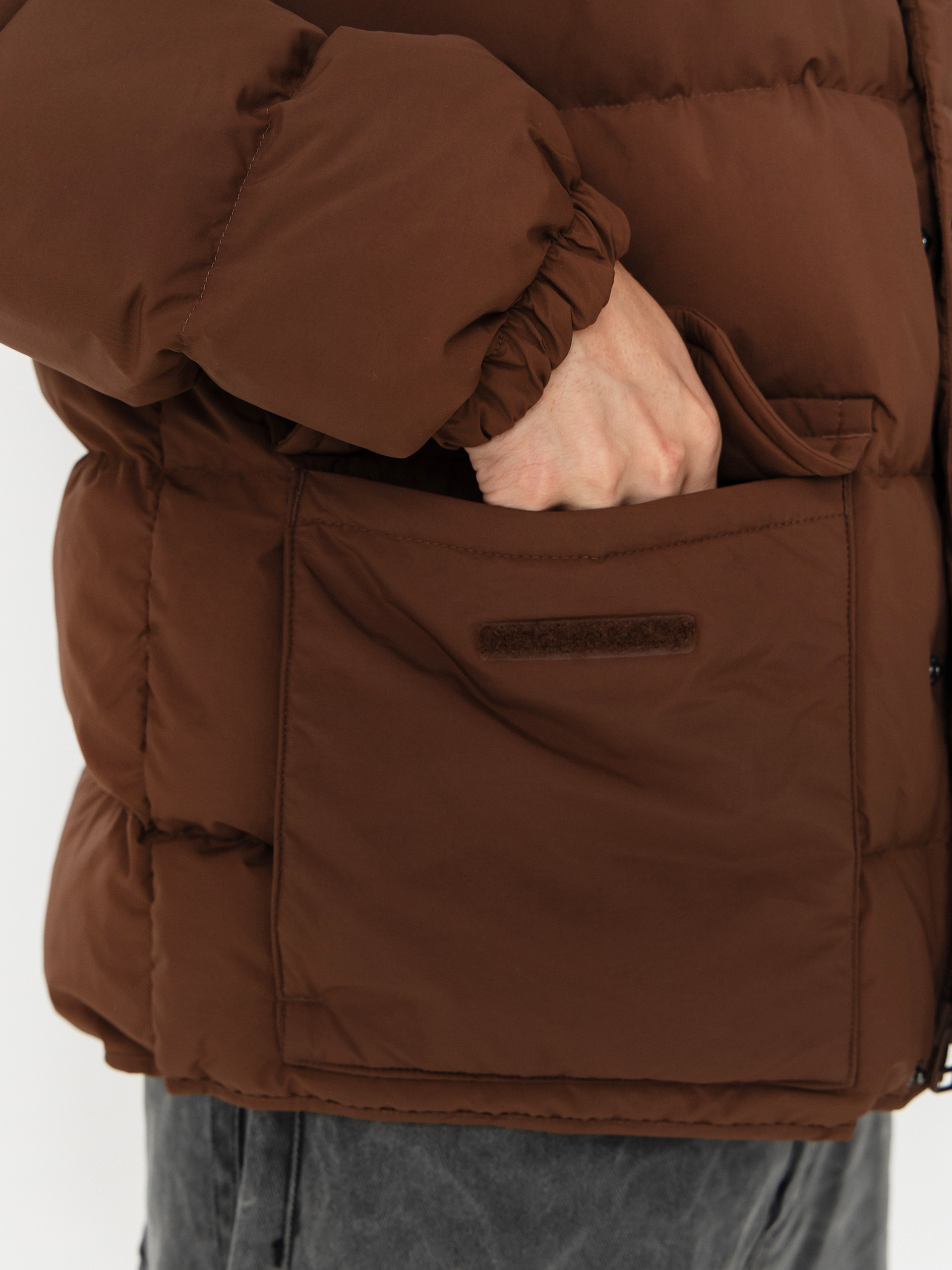 Dzseki Columbia Wallowa Down Hooded (tobacco)