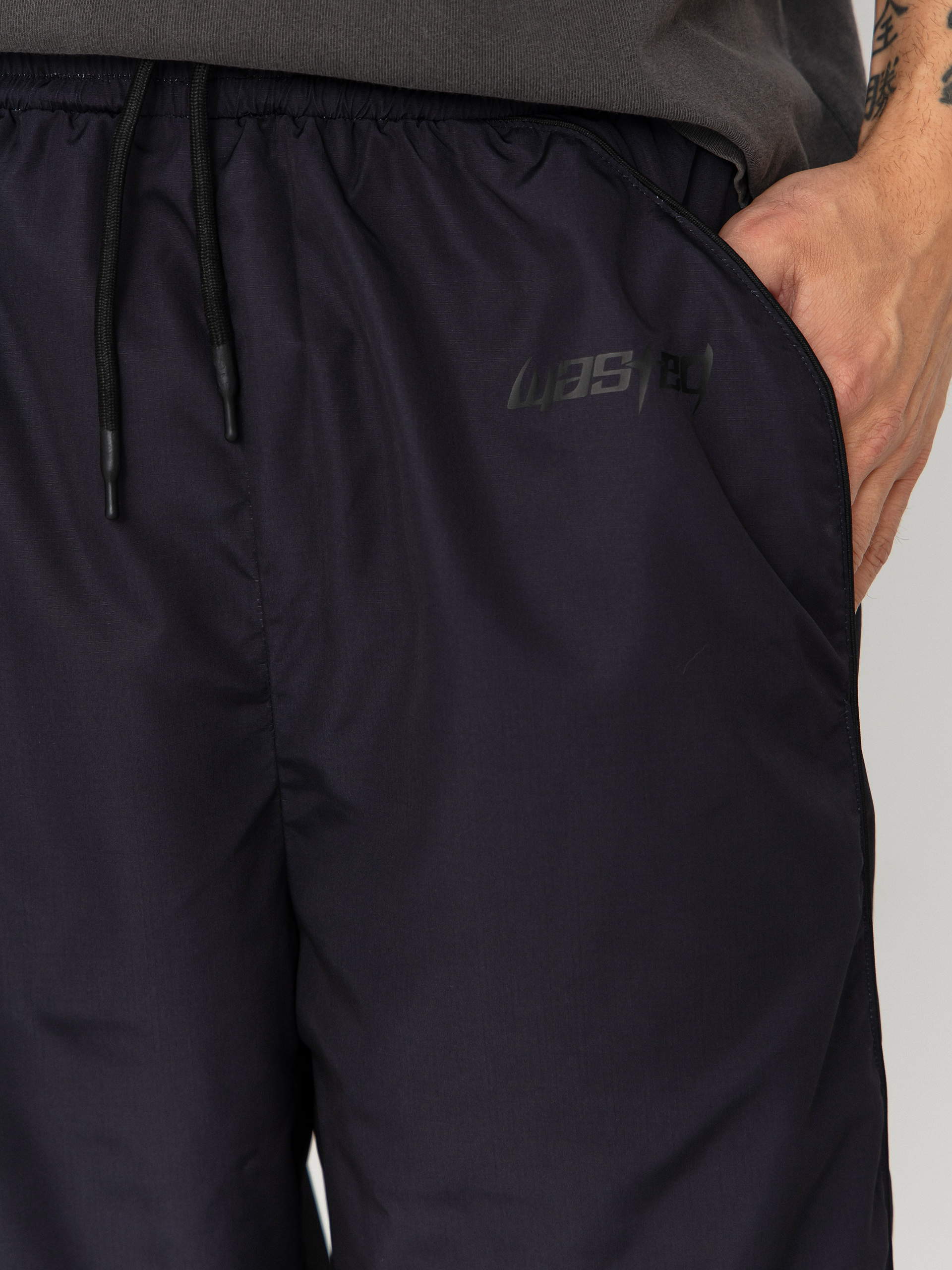 Kisnadrág Wasted Paris Spine Track (black)