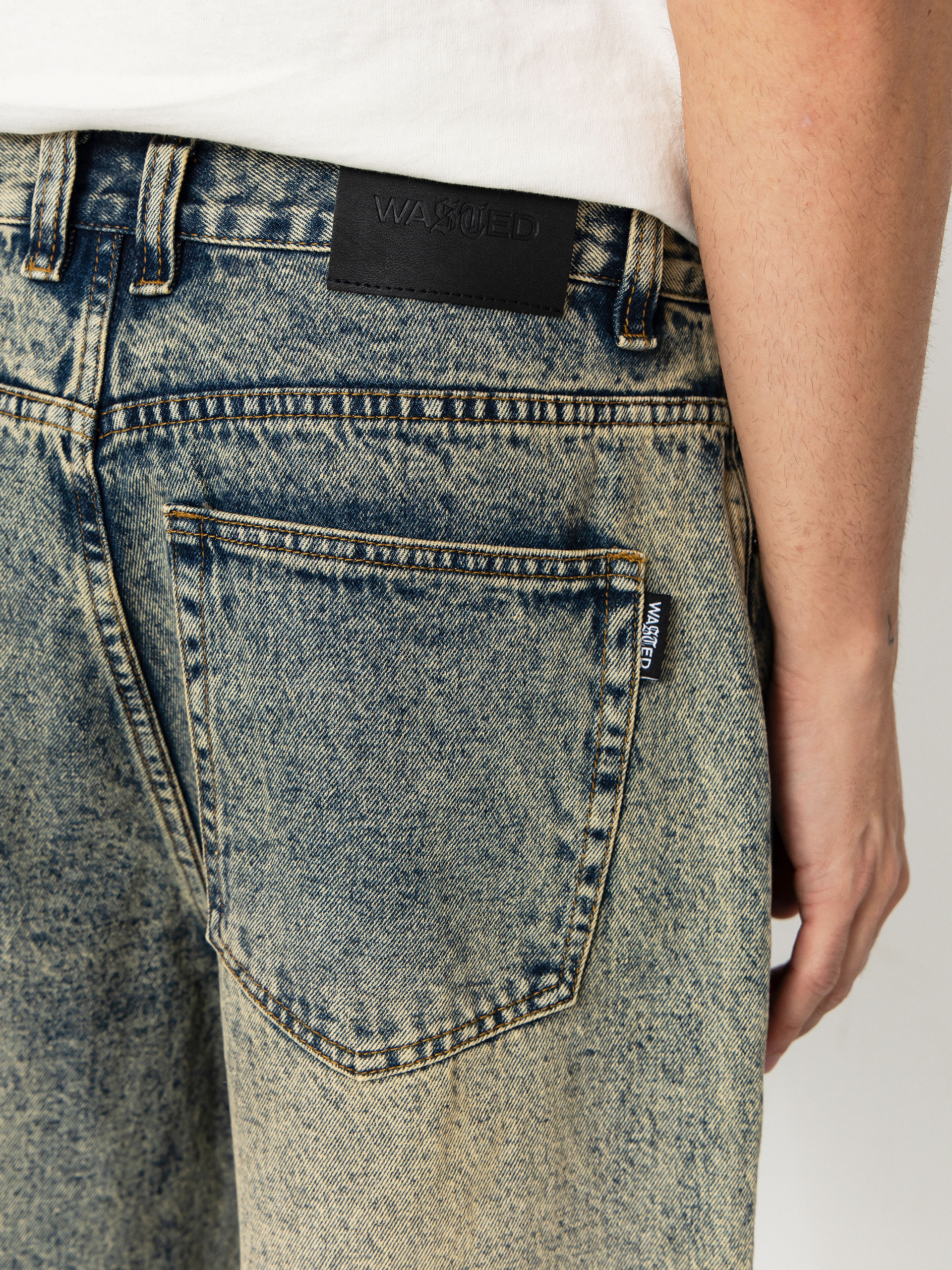 Kisnadrág Wasted Paris Grant (acid blue)