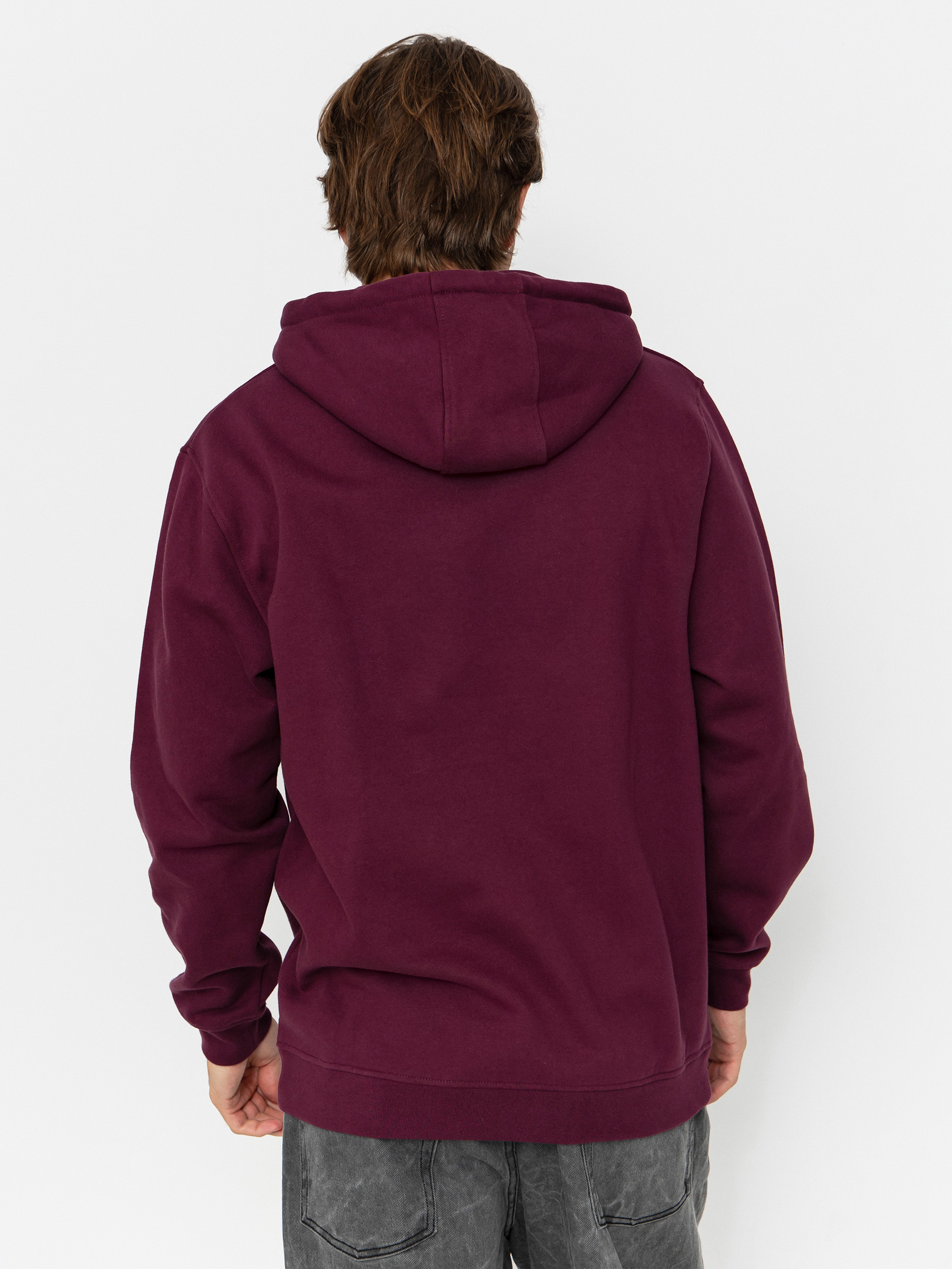 Pulóver Santa Cruz Hand Dot Front (dark cherry)