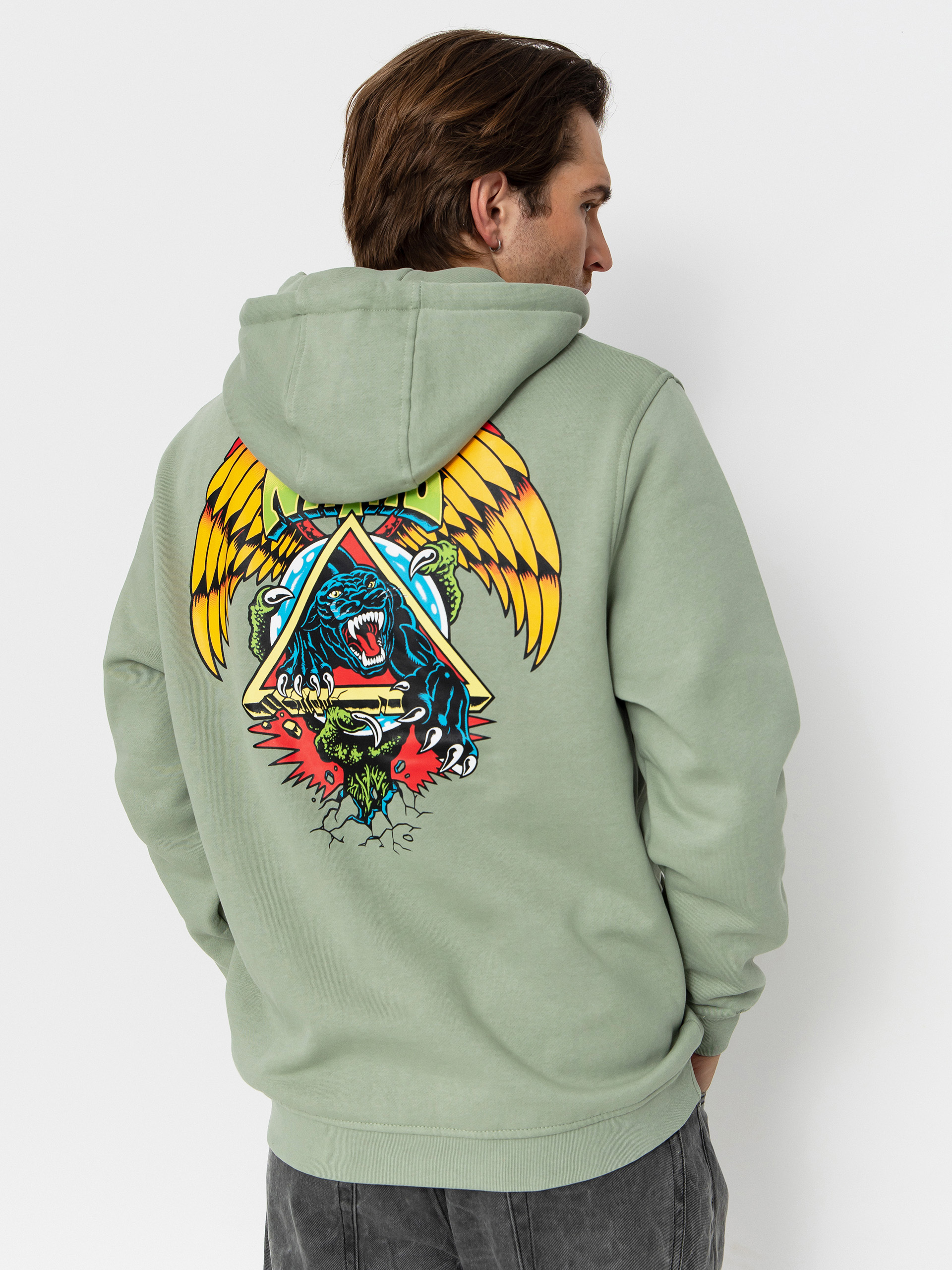 Santa Cruz Natas SC Panther Pulóver (moon rock)