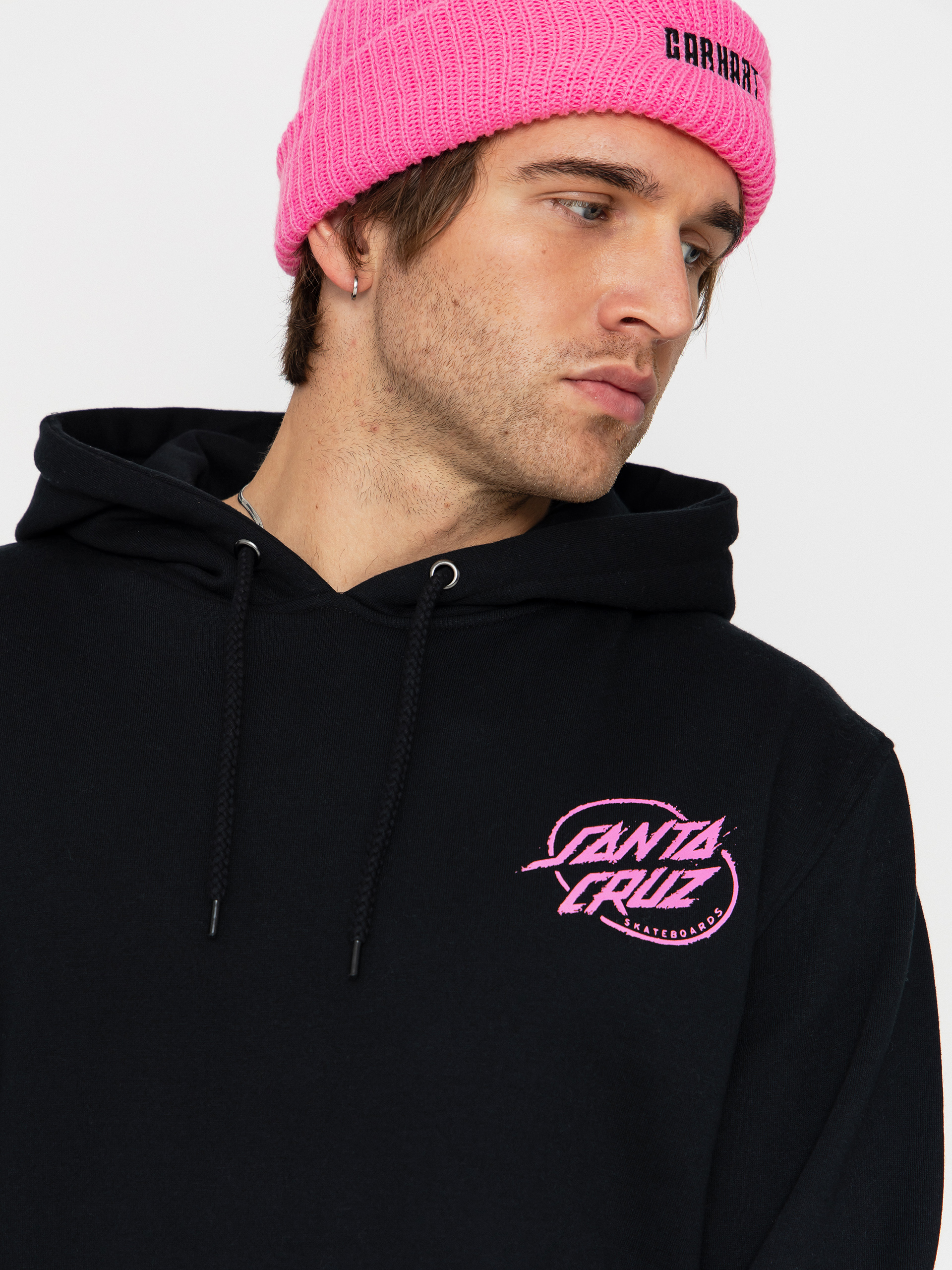 Pulóver Santa Cruz Wooten Cyber (black)