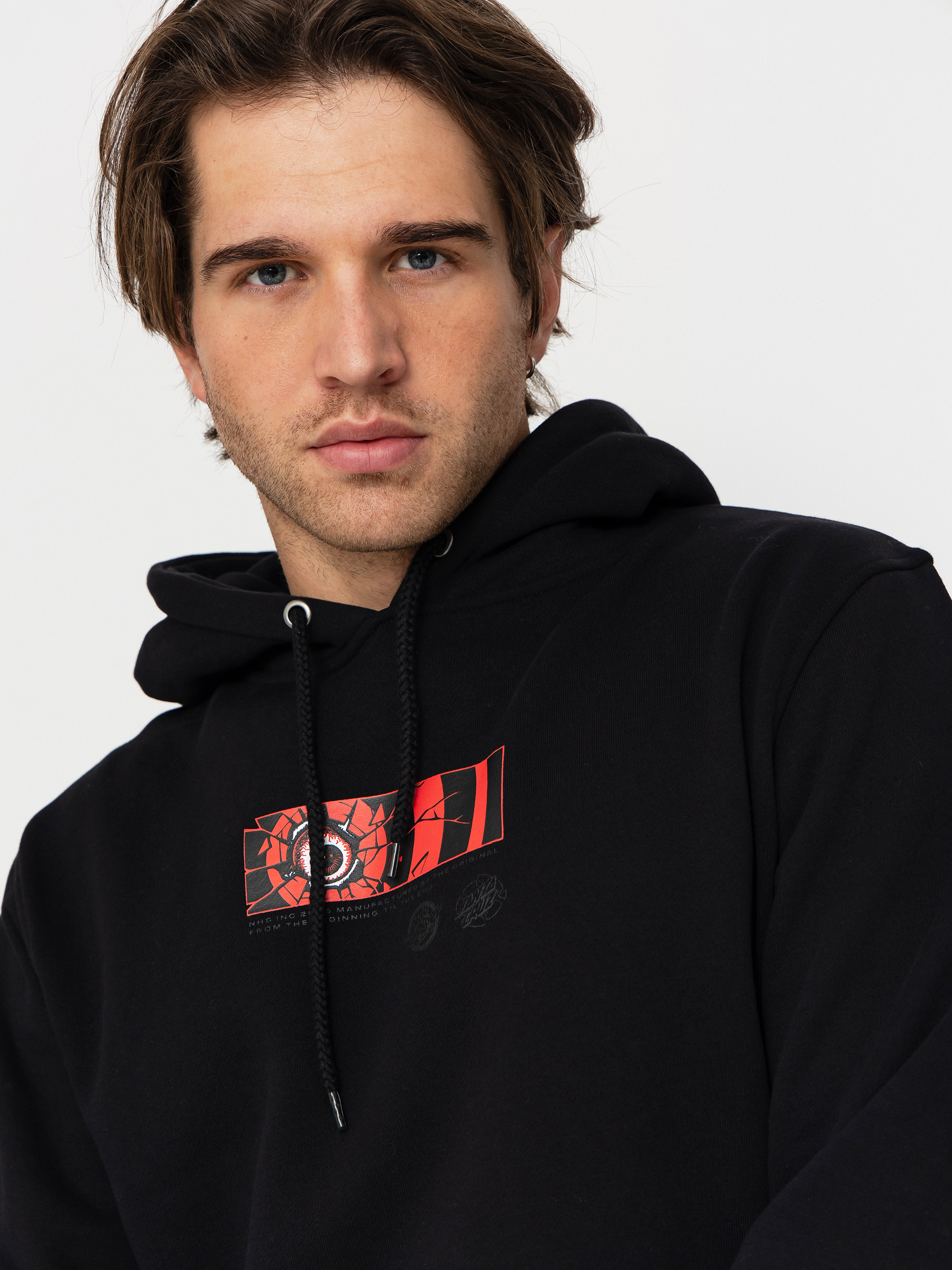 Santa Cruz Roskopp Dissect Strip Pulóver (black)