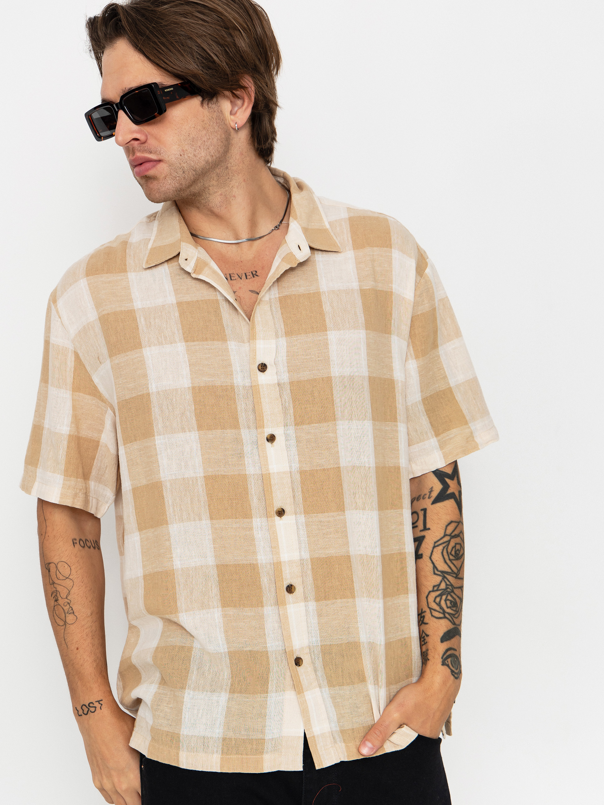 Ing Brixton Cru Linen Blend Wvn (off white/sand)