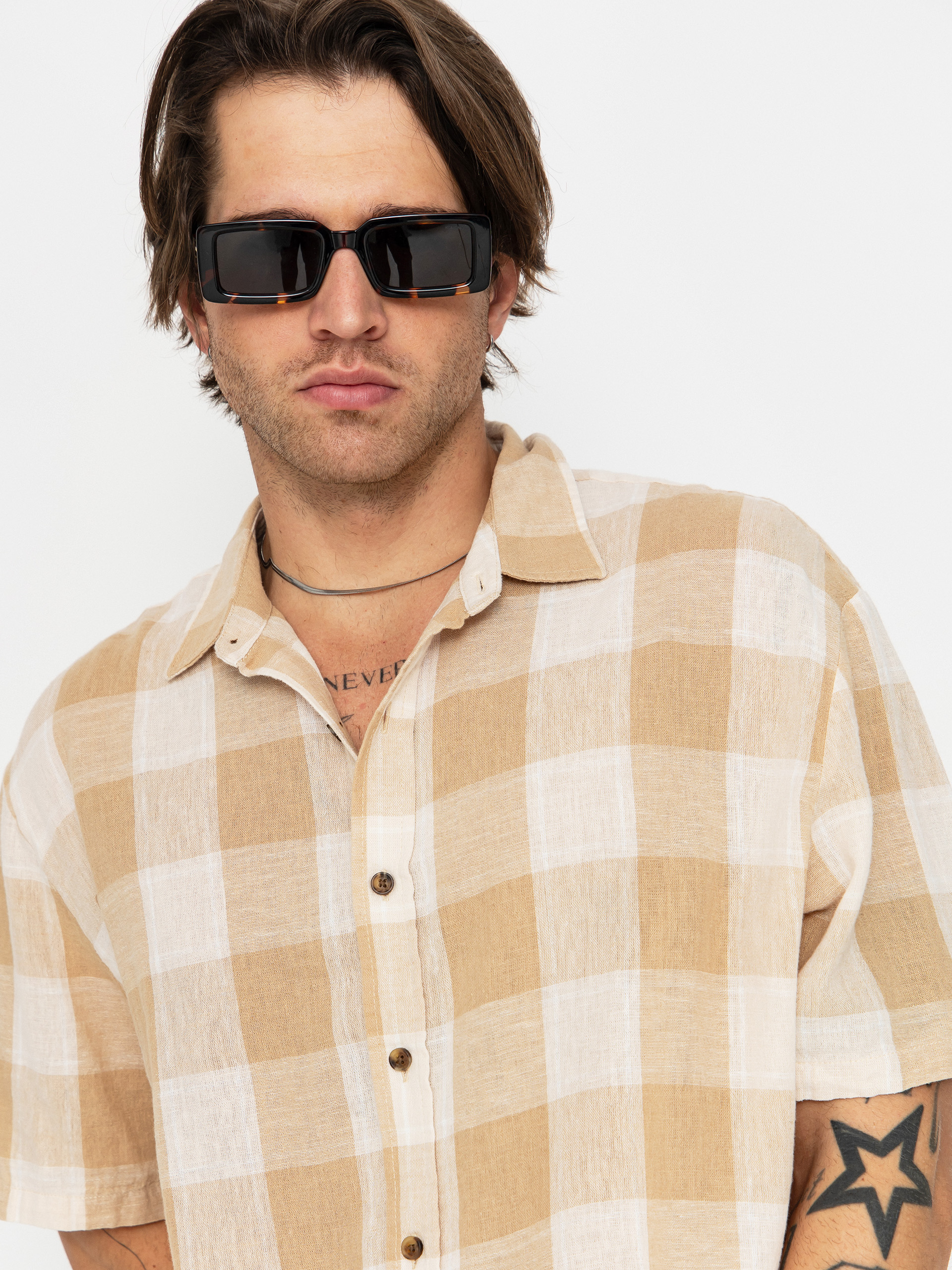 Ing Brixton Cru Linen Blend Wvn (off white/sand)
